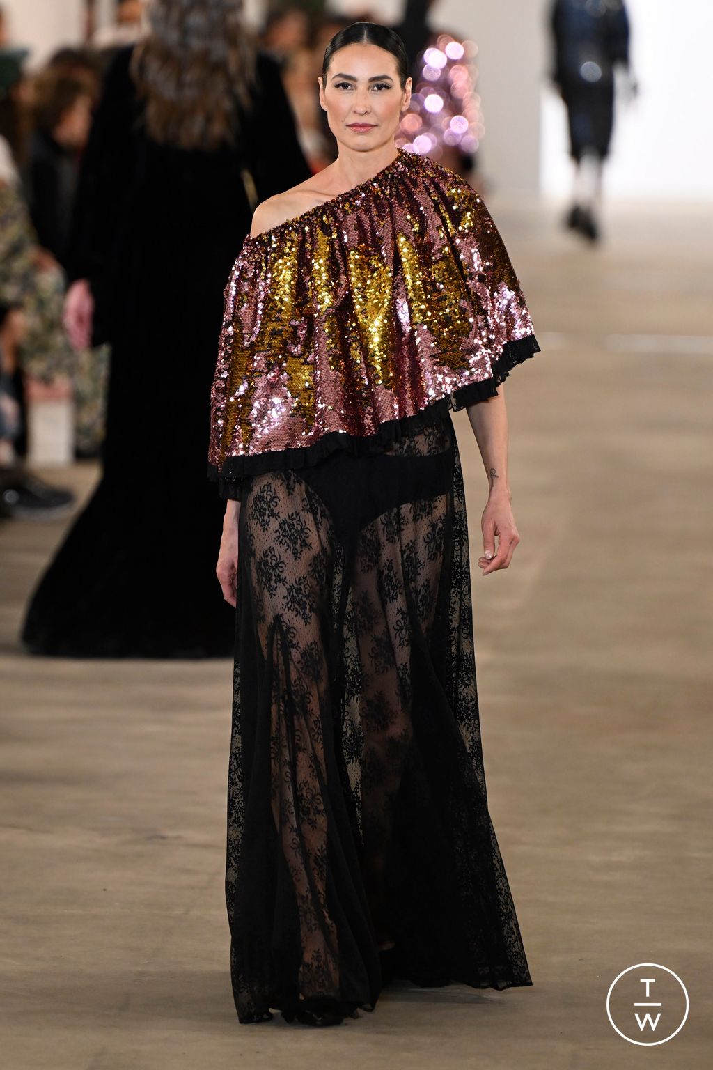 Fashion Week New York Fall/Winter 2024 look 31 de la collection Batsheva womenswear