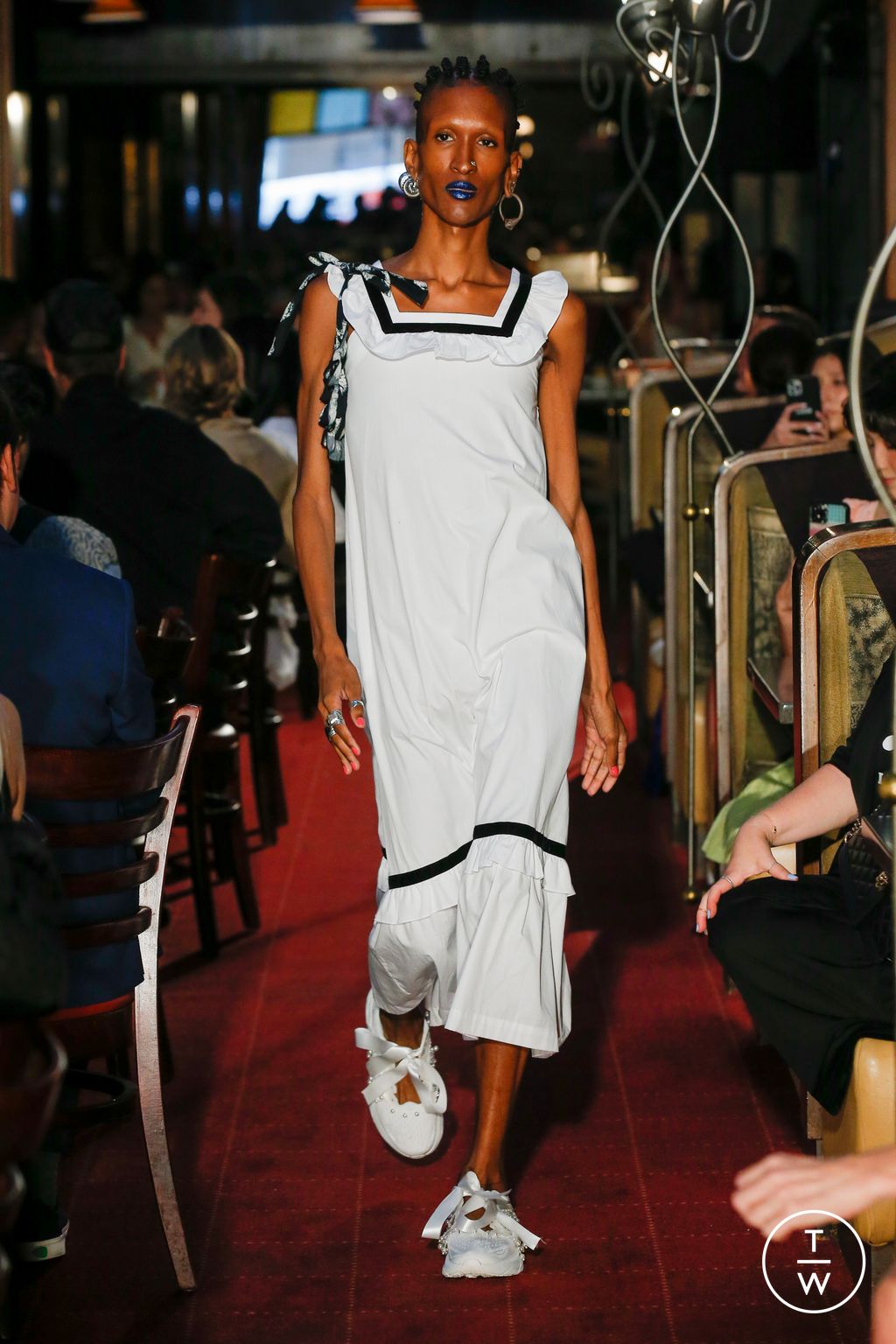 Fashion Week New York Spring/Summer 2023 look 3 from the Batsheva collection womenswear