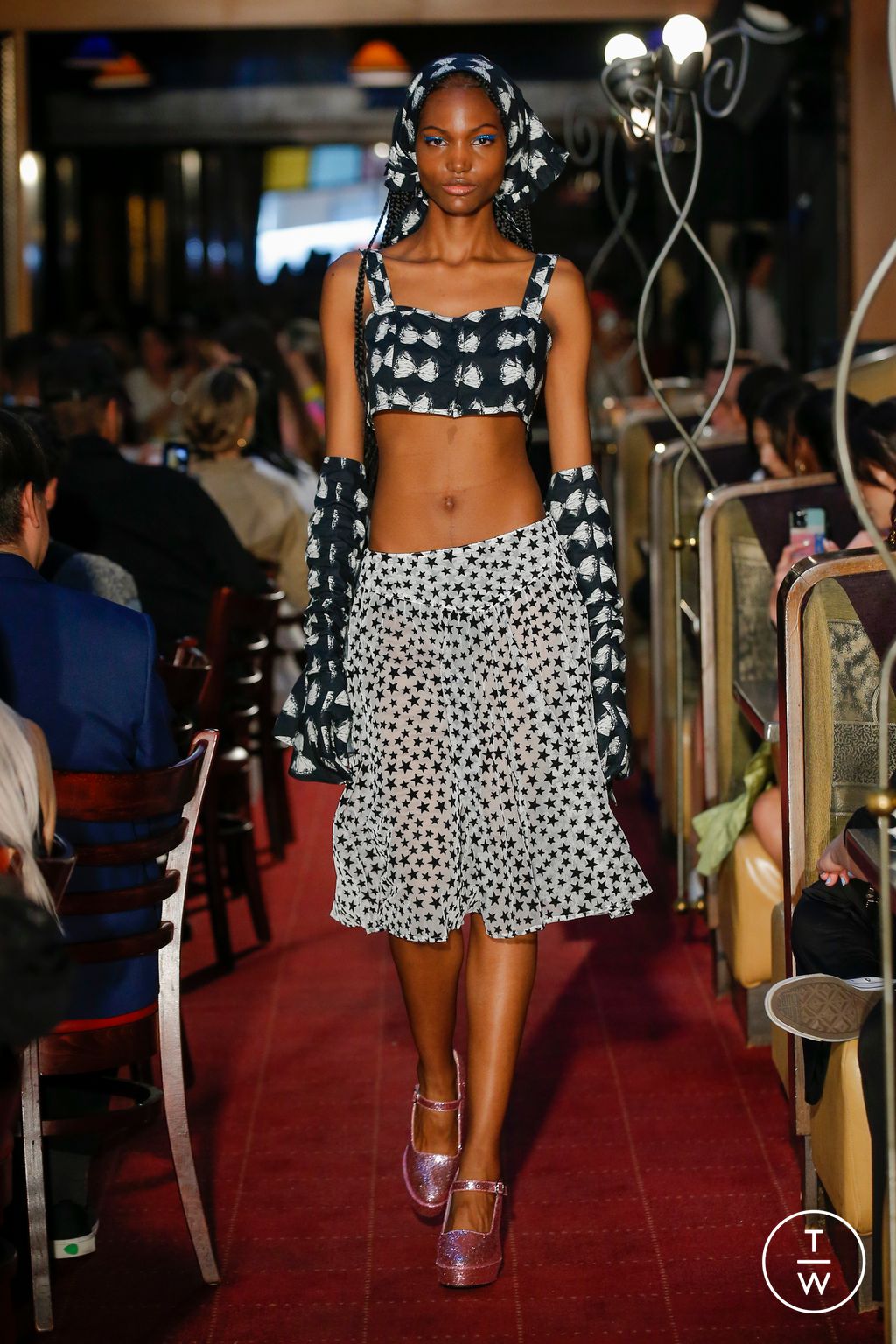Fashion Week New York Spring/Summer 2023 look 10 from the Batsheva collection womenswear