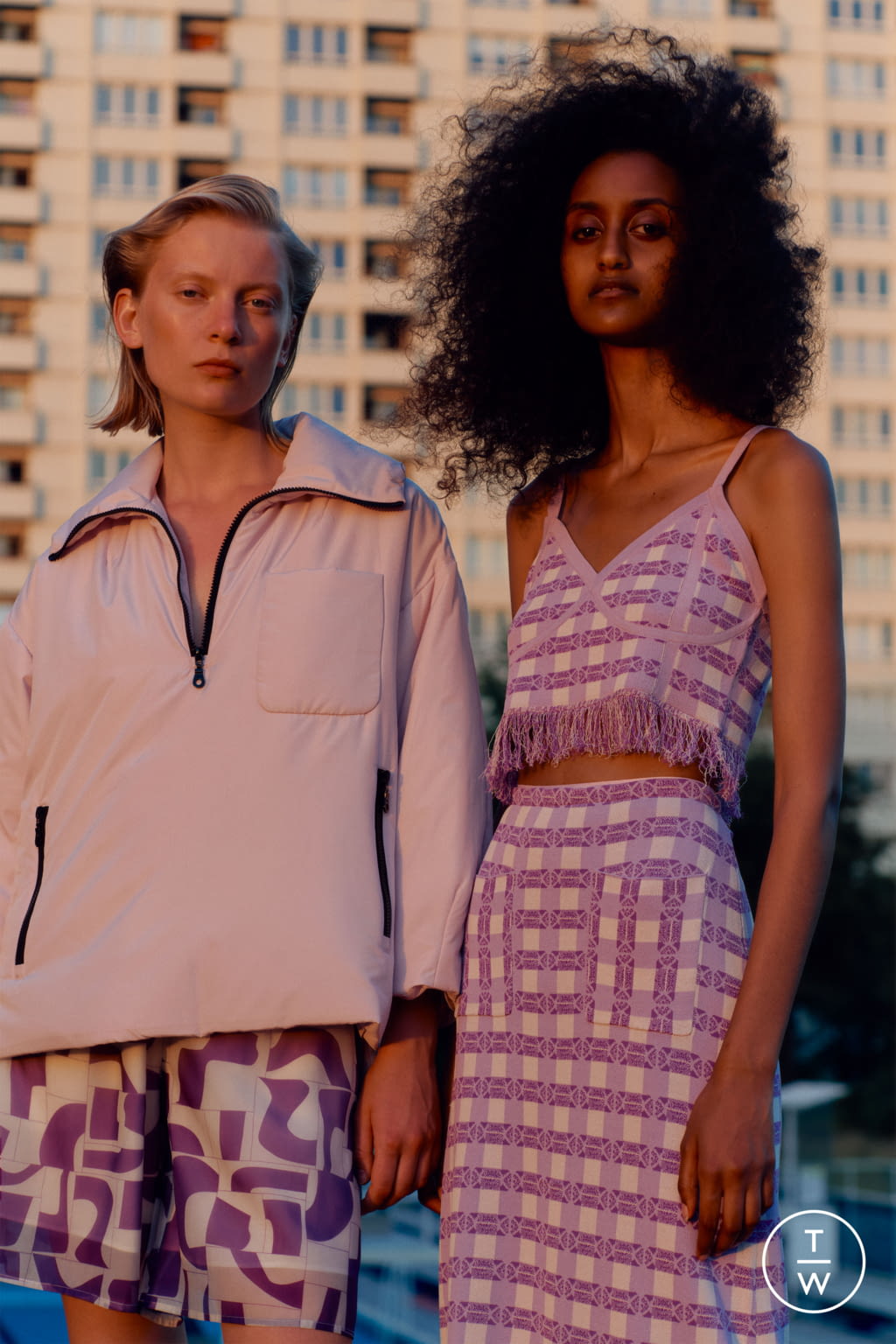 Fashion Week Paris Spring/Summer 2022 look 58 from the BAUM UND PFERDGARTEN collection womenswear