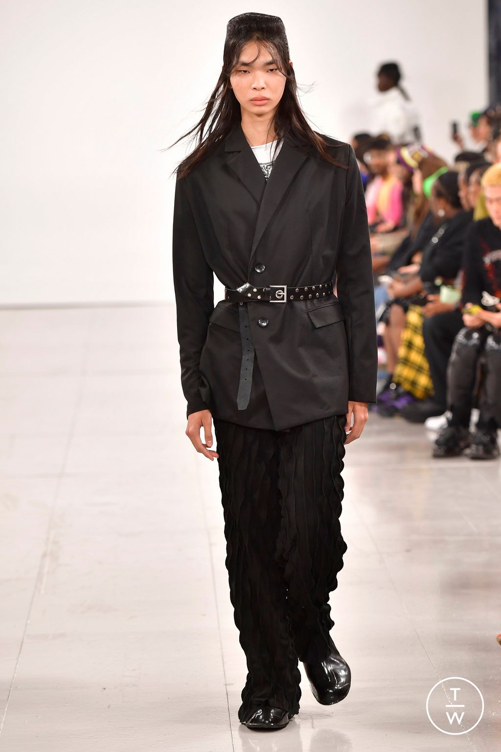 Fashion Week London Spring/Summer 2023 look 21 from the Feben collection 女装