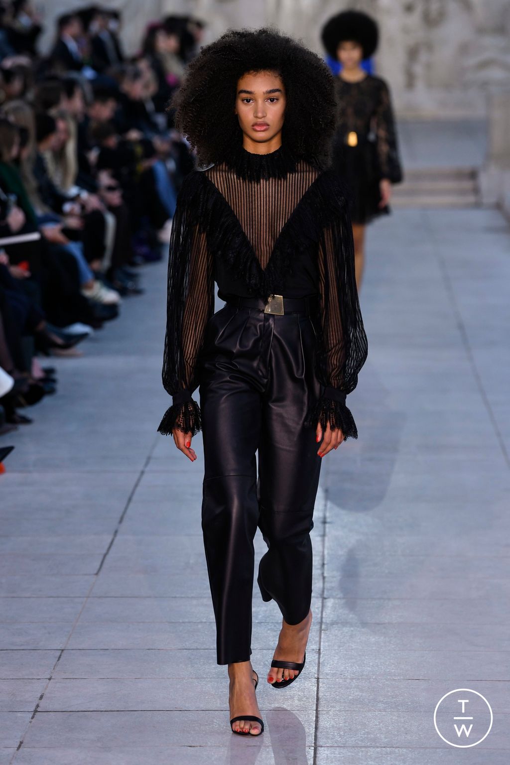 Fashion Week Paris Spring/Summer 2023 look 58 from the Akris collection womenswear