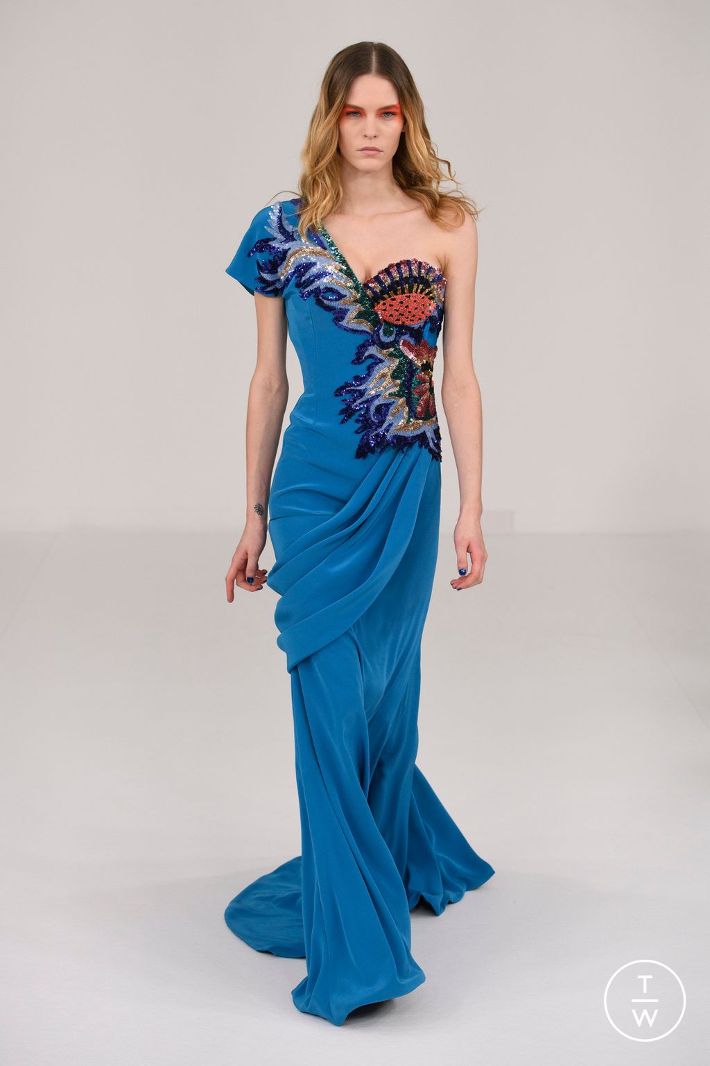 Fashion Week Paris Spring/Summer 2023 look 18 from the Alexis Mabille collection 高级定制