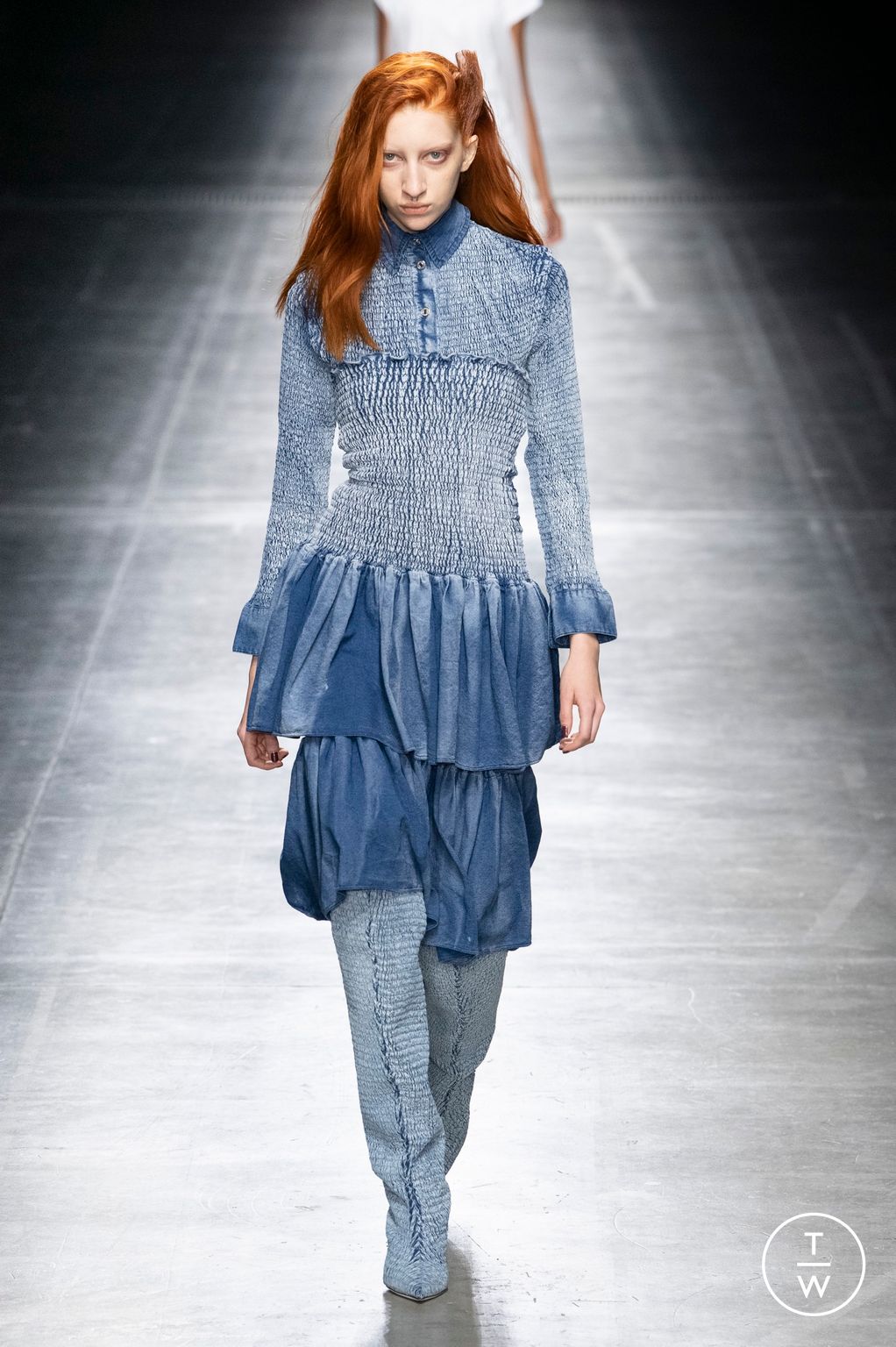 Fashion Week Milan Spring/Summer 2023 look 9 de la collection MSGM womenswear