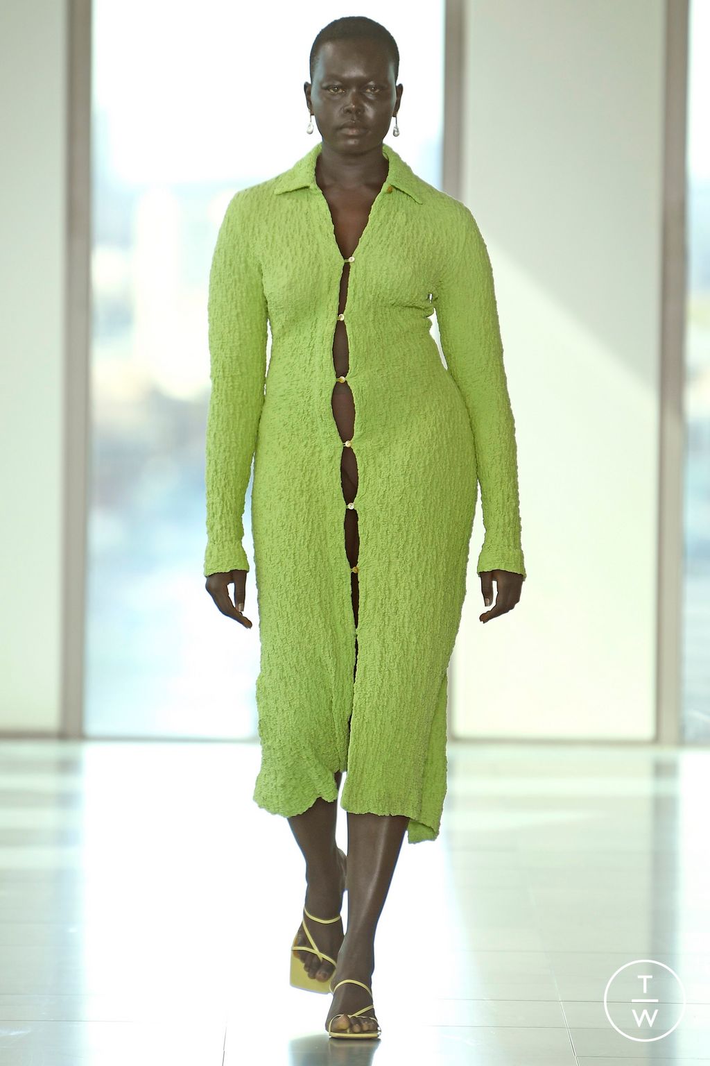 Fashion Week London Spring/Summer 2023 look 22 from the Rejina Pyo collection womenswear
