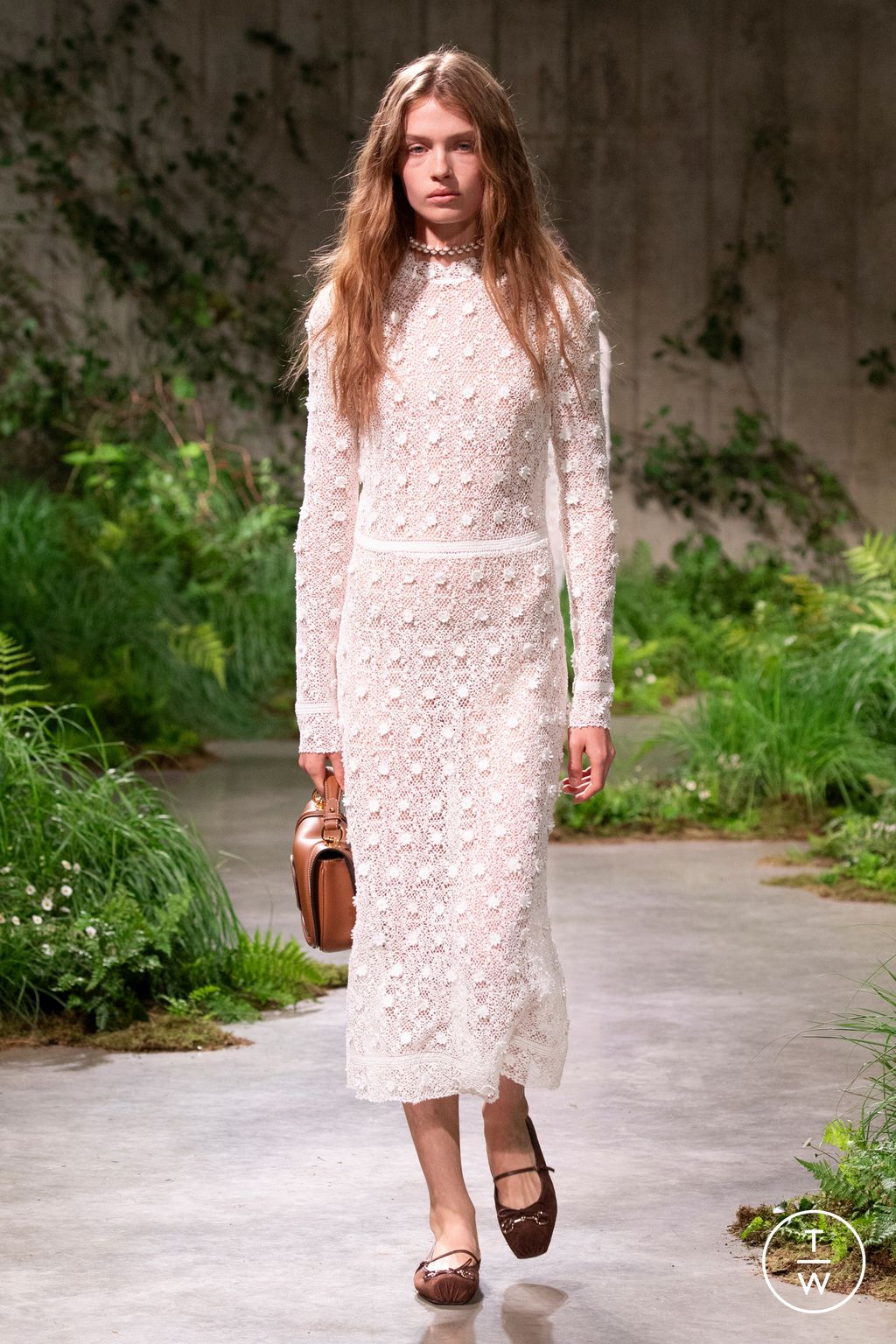 Fashion Week Milan Resort 2025 look 11 de la collection Gucci womenswear