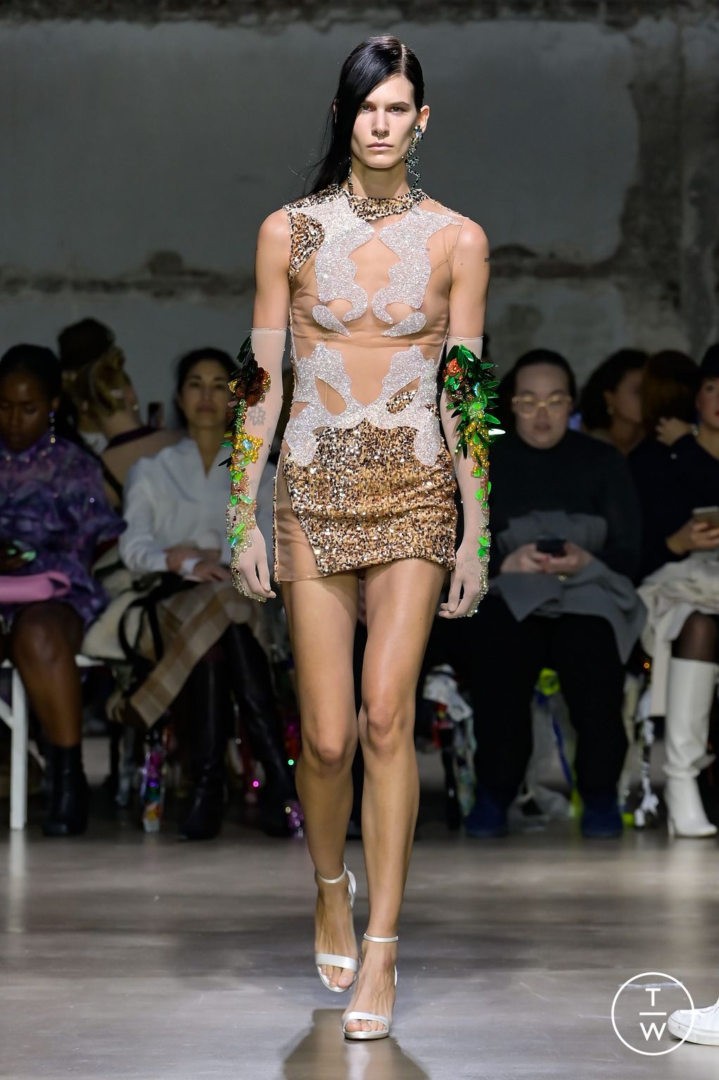 Fashion Week Paris Spring/Summer 2023 look 14 from the Germanier collection womenswear