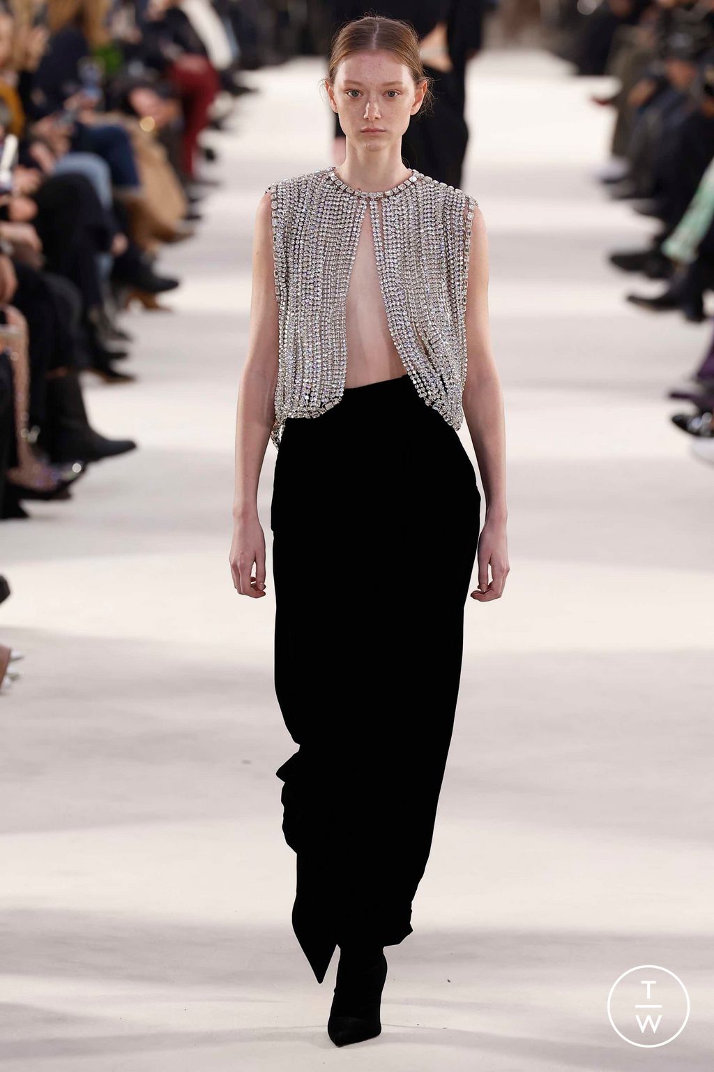 Fashion Week Paris Spring/Summer 2023 look 13 from the Alexandre Vauthier collection couture