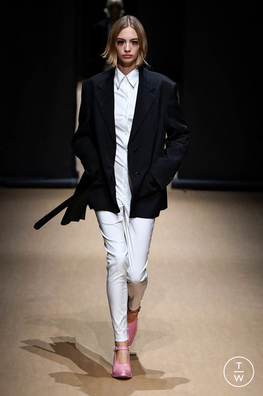 Fashion Week Milan Spring/Summer 2023 look 54 from the Prada collection womenswear