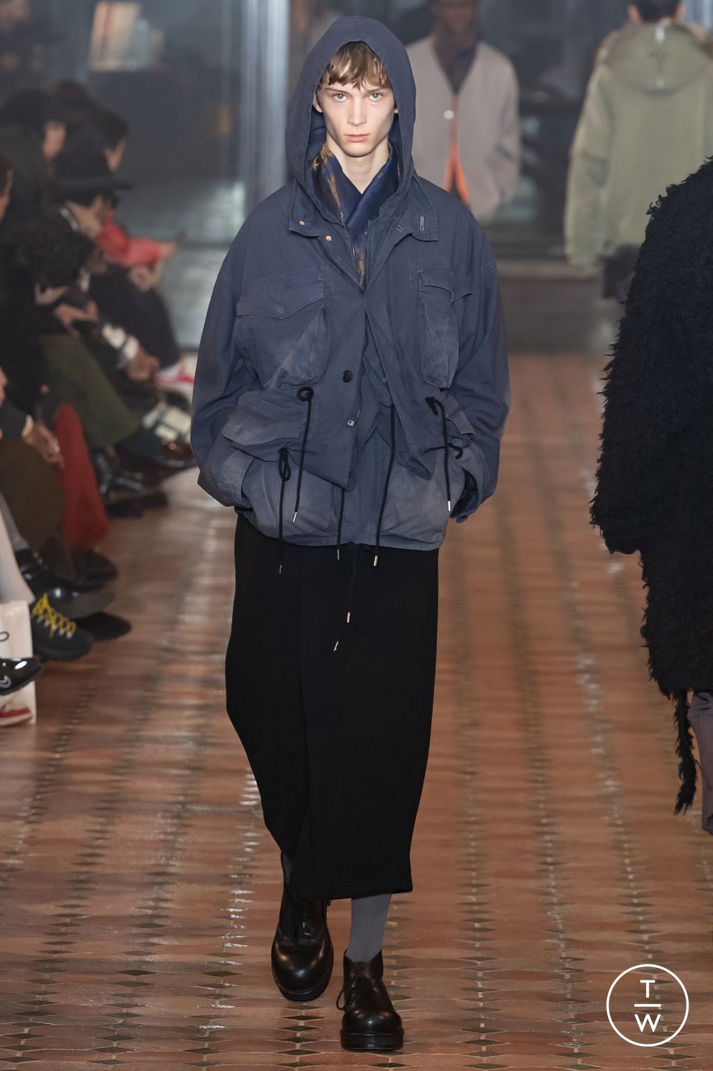 Fashion Week Paris Fall/Winter 2024 look 12 from the BED j.w. FORD collection menswear