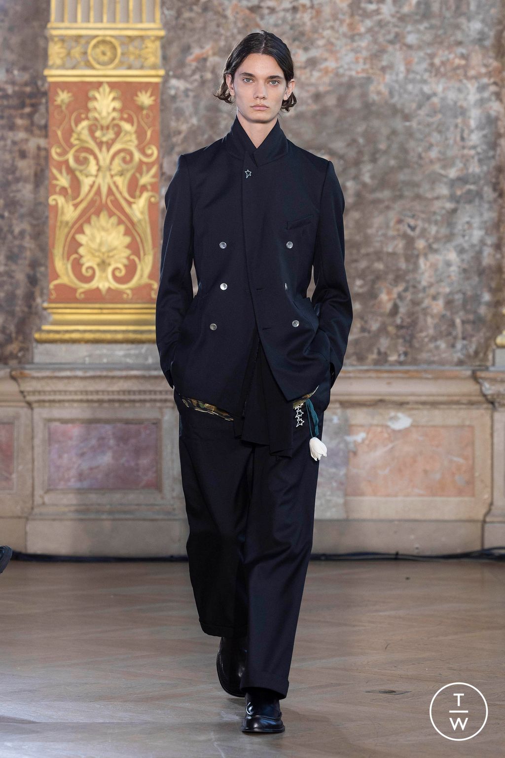 Fashion Week Paris Spring/Summer 2024 look 12 from the BED j.w. FORD collection menswear