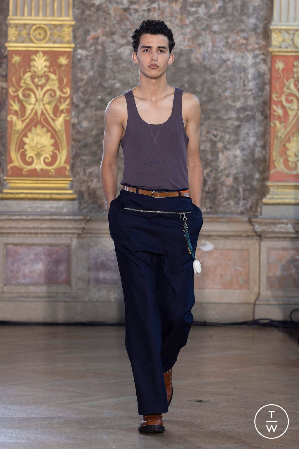 Fashion Week Paris Spring/Summer 2024 look 15 from the BED j.w. FORD collection menswear