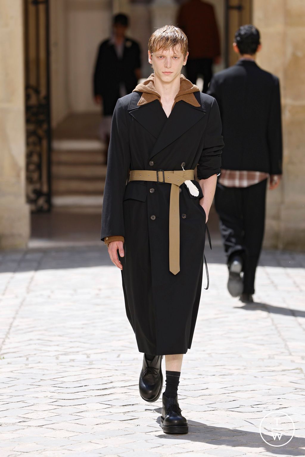 Fashion Week Paris Spring-Summer 2025 look 28 de la collection BED j.w. FORD menswear