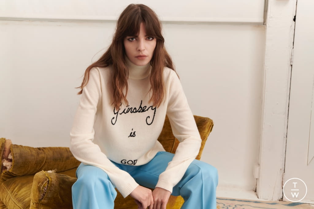 Fashion Week London Pre-Fall 2020 look 10 from the Bella Freud collection 女装