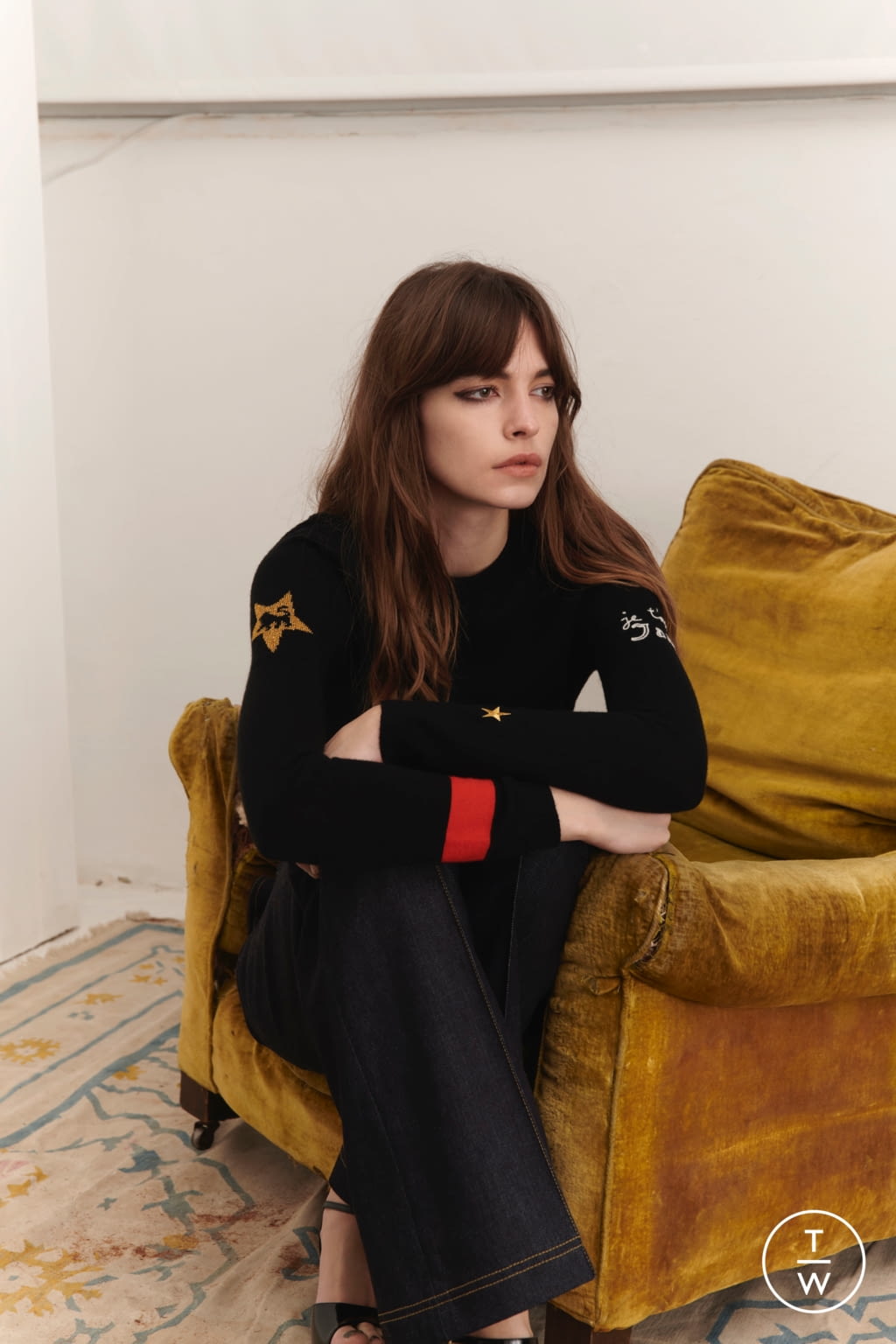 Fashion Week London Pre-Fall 2020 look 20 from the Bella Freud collection 女装