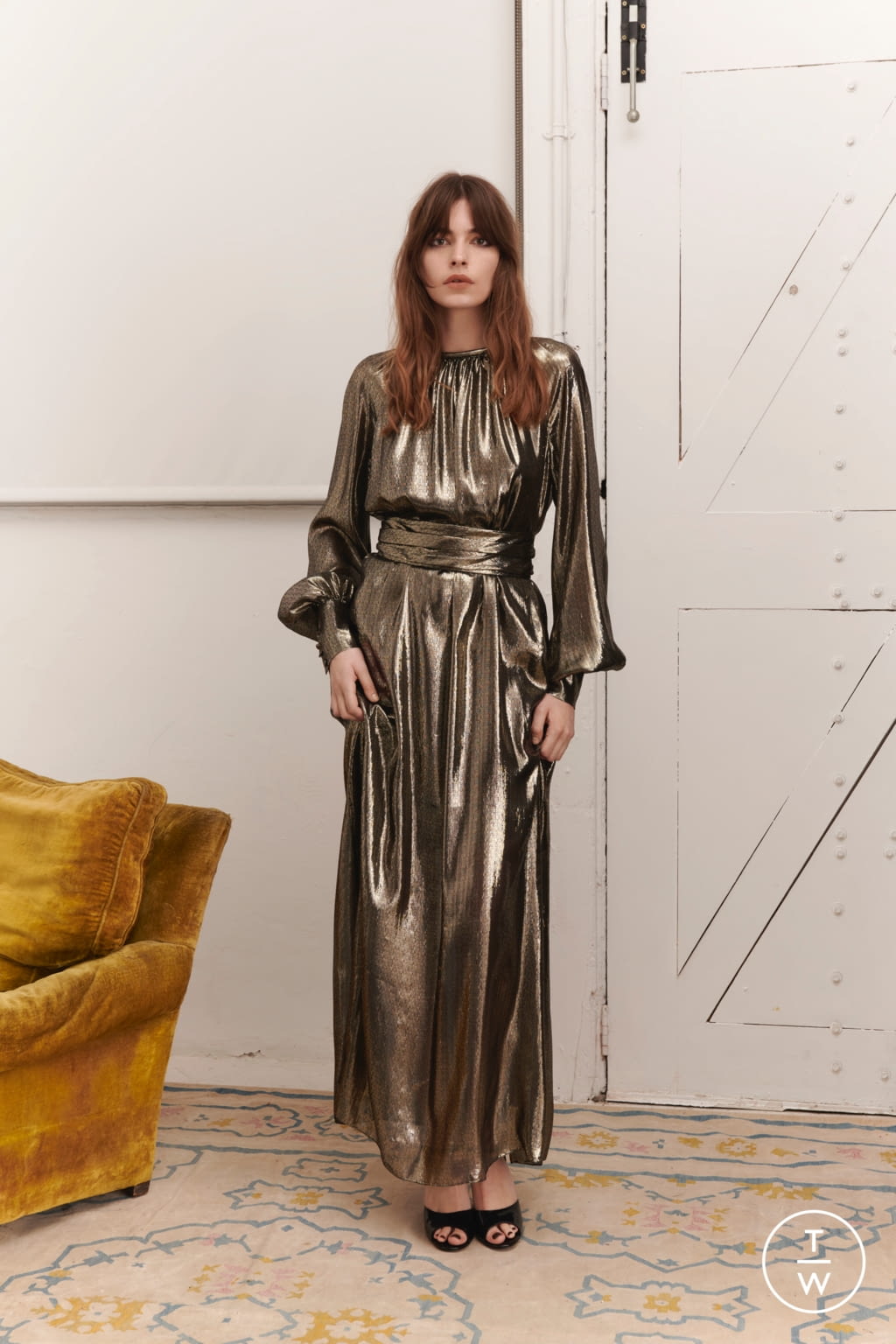 Fashion Week London Pre-Fall 2020 look 24 from the Bella Freud collection womenswear