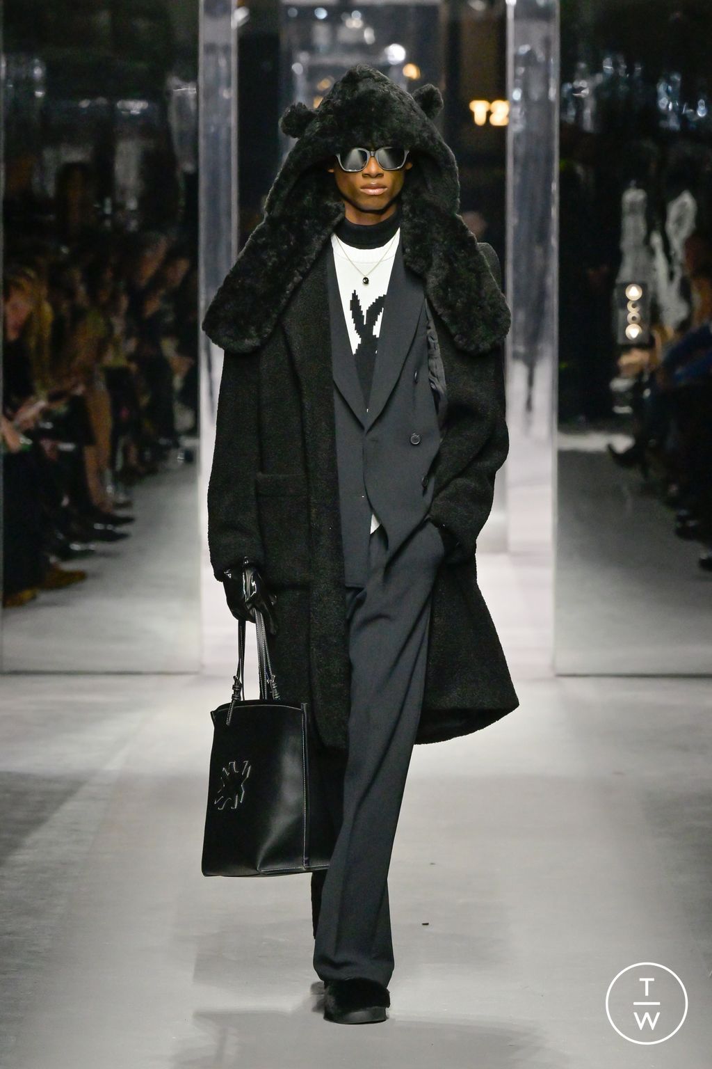 Fashion Week Milan Fall/Winter 2023 look 5 de la collection BENETTON womenswear