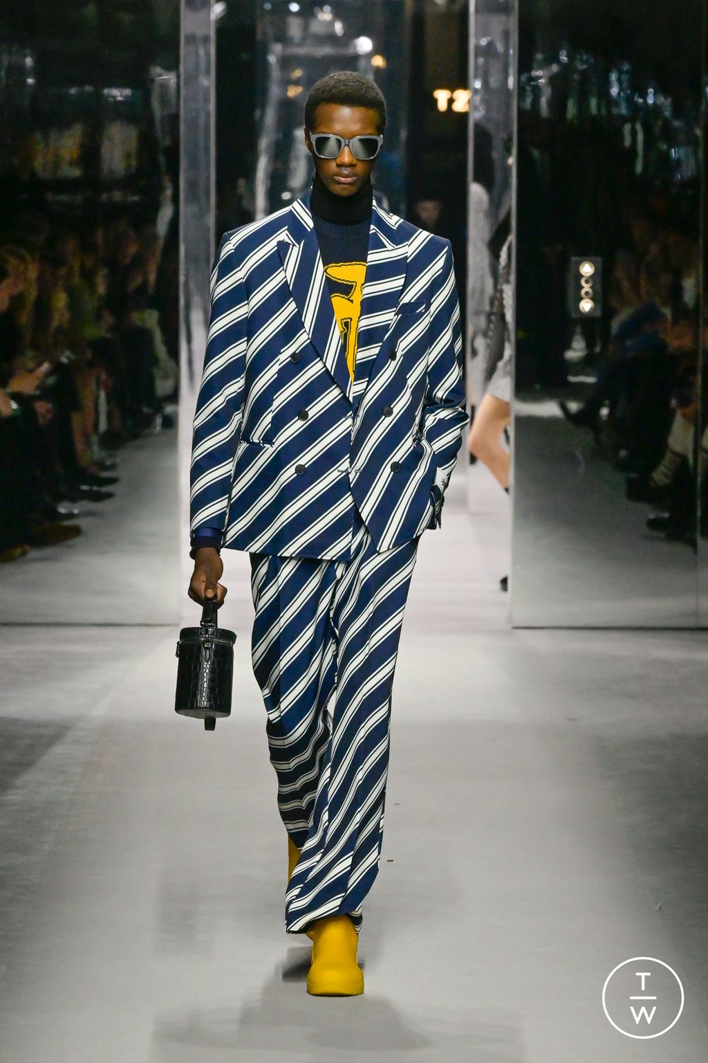 Fashion Week Milan Fall/Winter 2023 look 8 de la collection BENETTON womenswear
