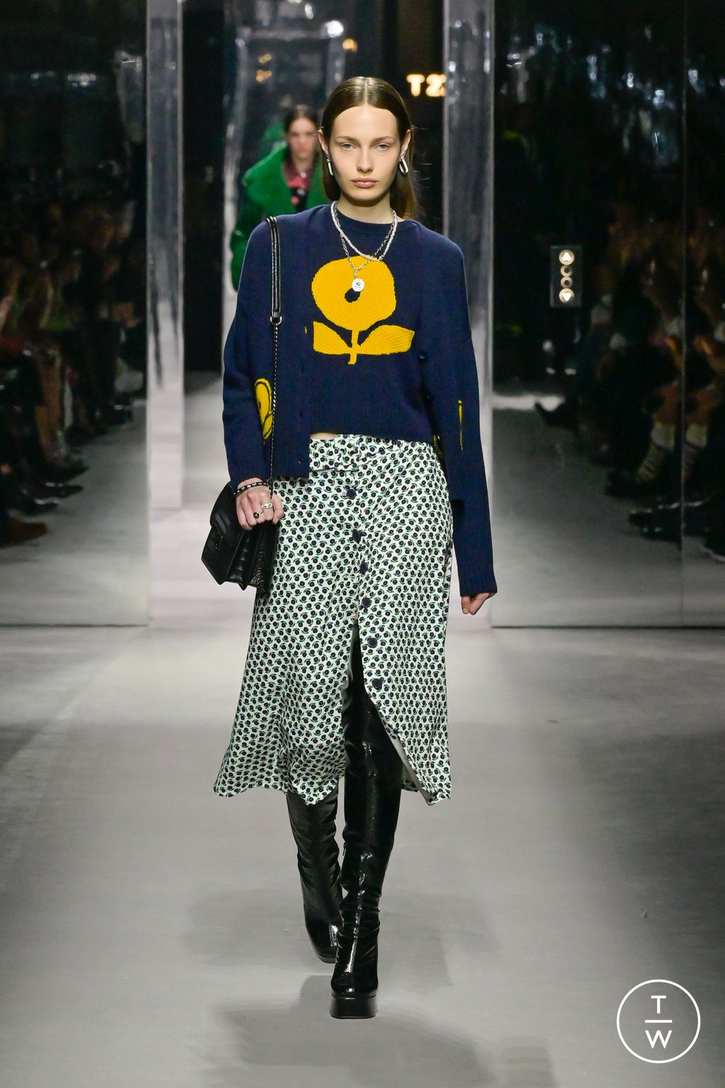 Fashion Week Milan Fall/Winter 2023 look 11 from the BENETTON collection 女装