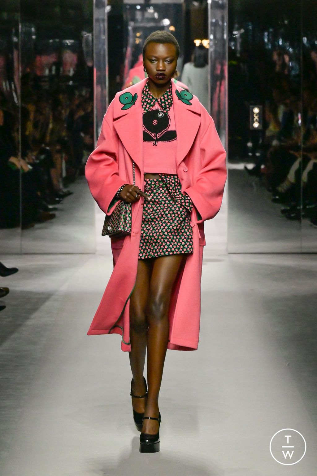 Fashion Week Milan Fall/Winter 2023 look 14 from the BENETTON collection womenswear
