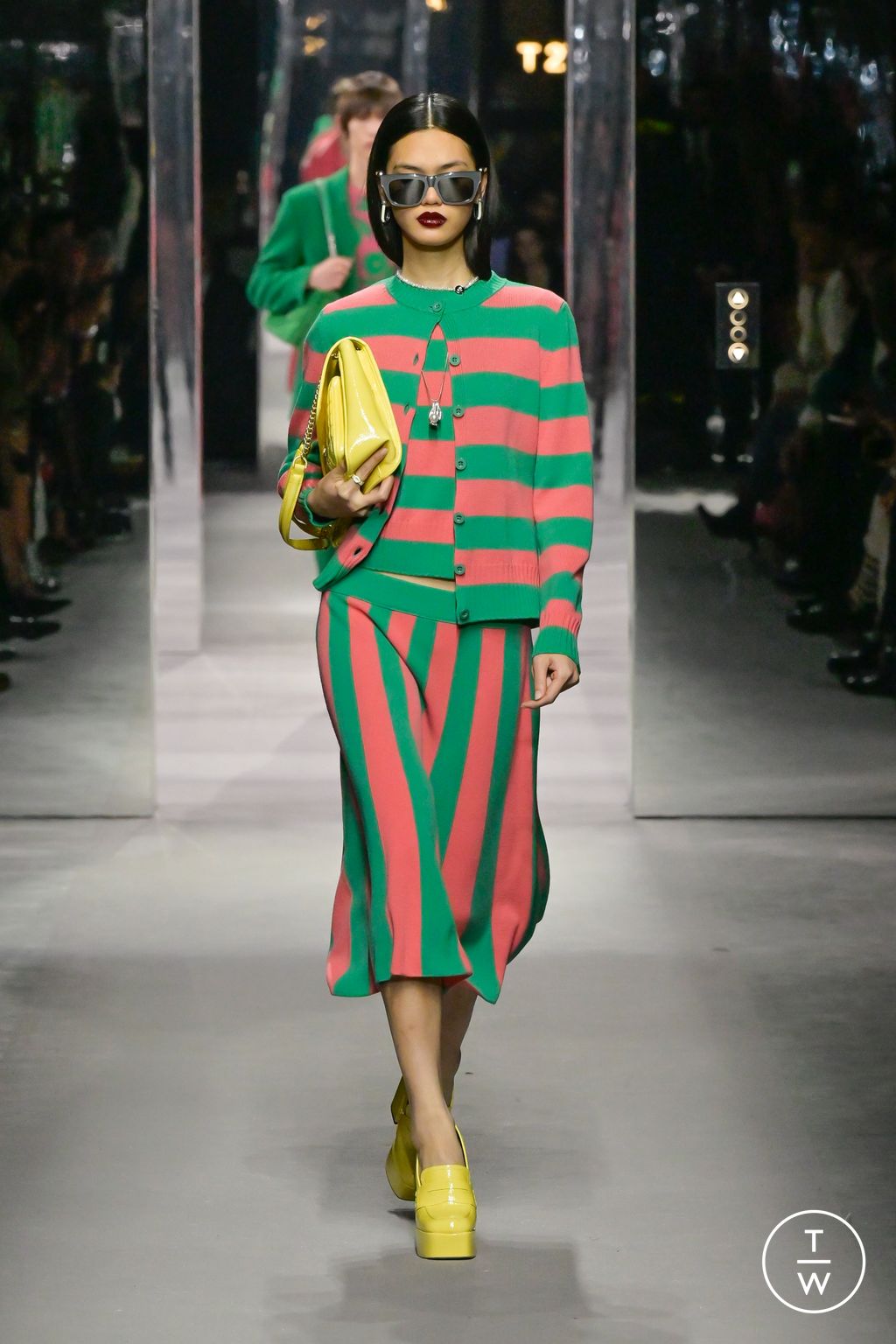 Fashion Week Milan Fall/Winter 2023 look 17 from the BENETTON collection womenswear