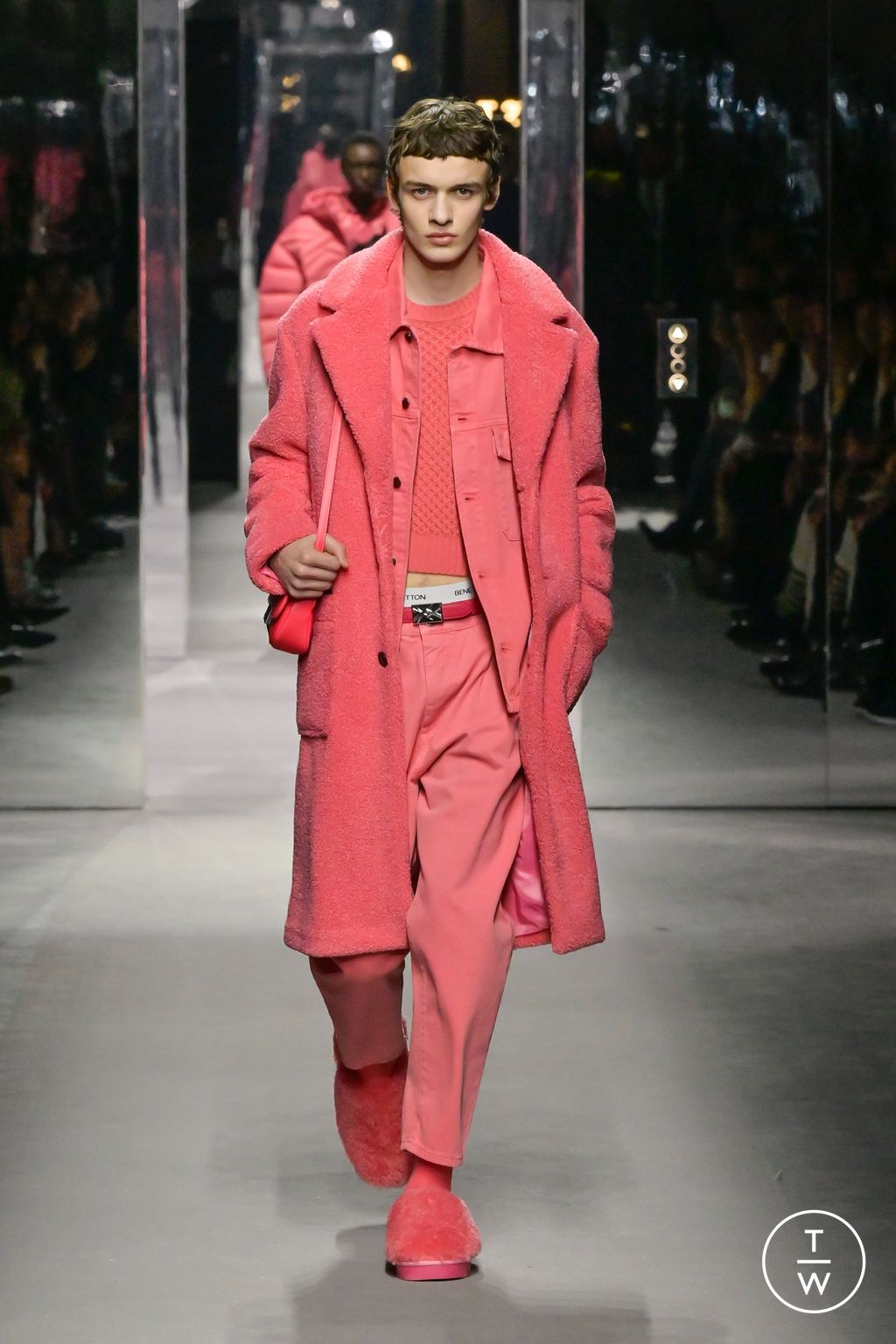 Fashion Week Milan Fall/Winter 2023 look 19 from the BENETTON collection 女装