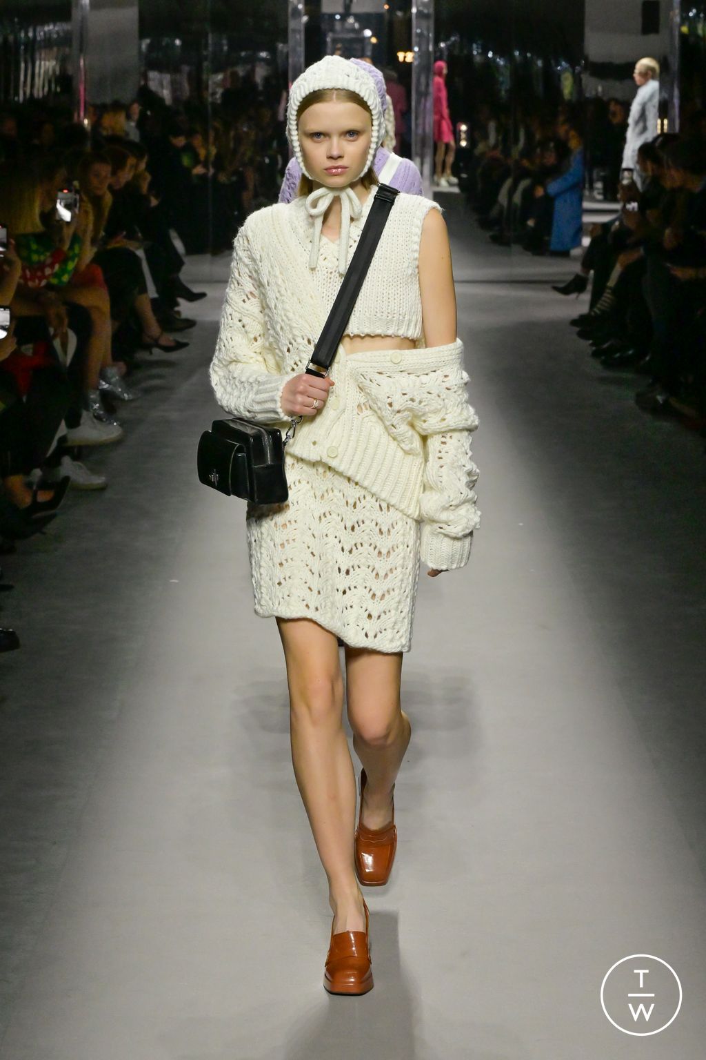 Fashion Week Milan Fall/Winter 2023 look 32 de la collection BENETTON womenswear