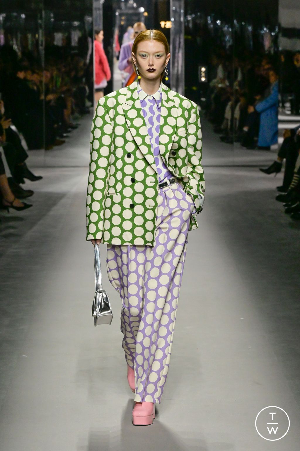 Fashion Week Milan Fall/Winter 2023 look 34 from the BENETTON collection 女装