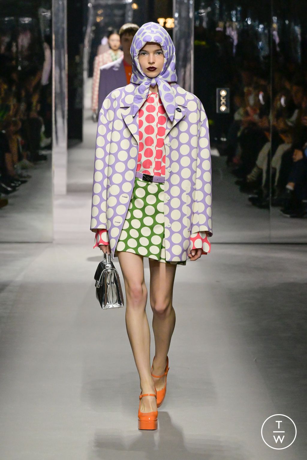 Fashion Week Milan Fall/Winter 2023 look 36 from the BENETTON collection womenswear