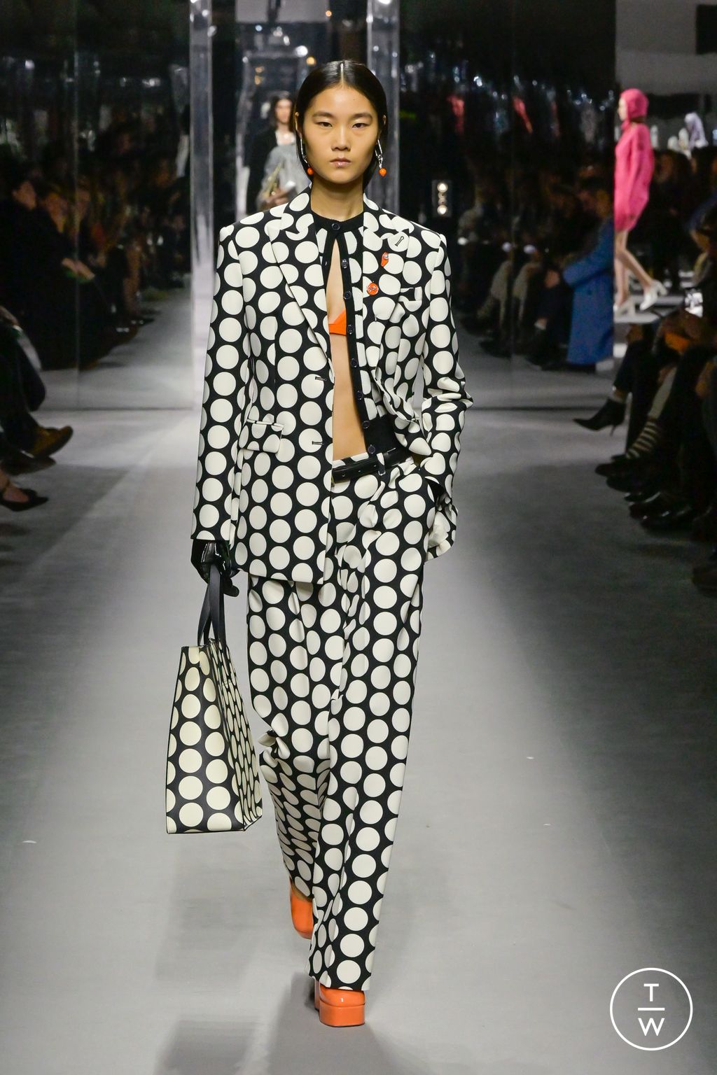 Fashion Week Milan Fall/Winter 2023 look 40 de la collection BENETTON womenswear