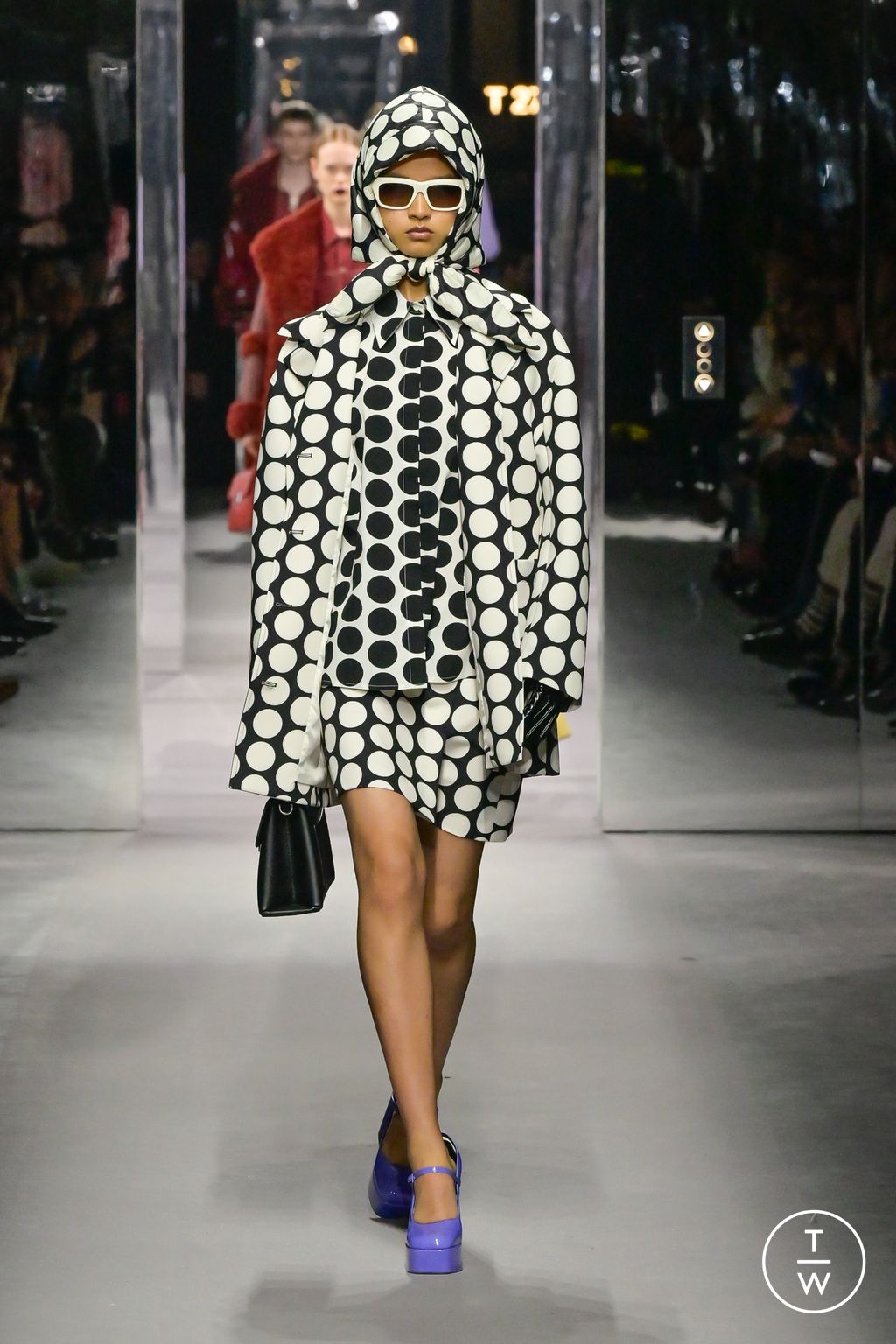 Fashion Week Milan Fall/Winter 2023 look 44 de la collection BENETTON womenswear