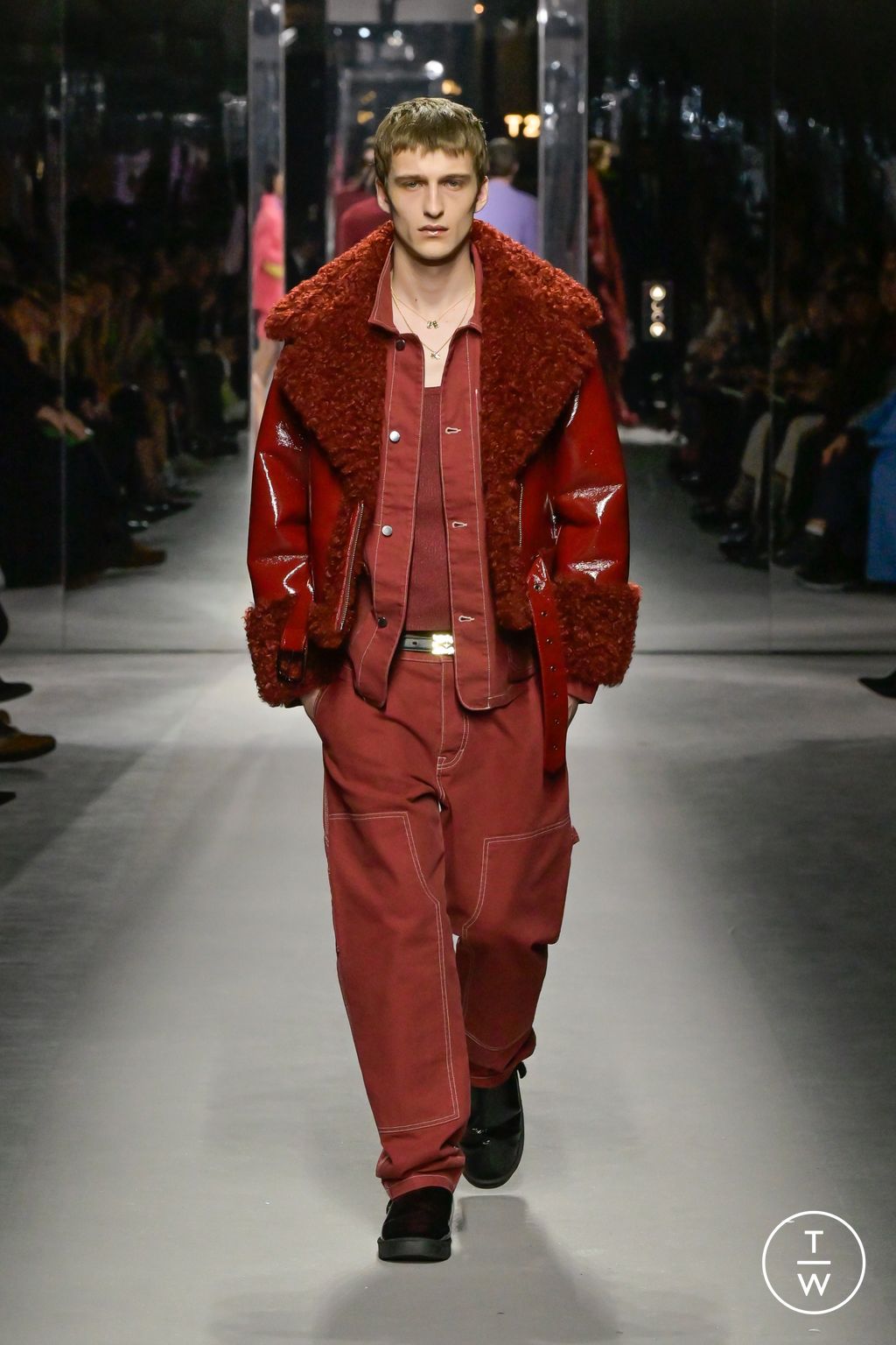 Fashion Week Milan Fall/Winter 2023 look 46 from the BENETTON collection womenswear