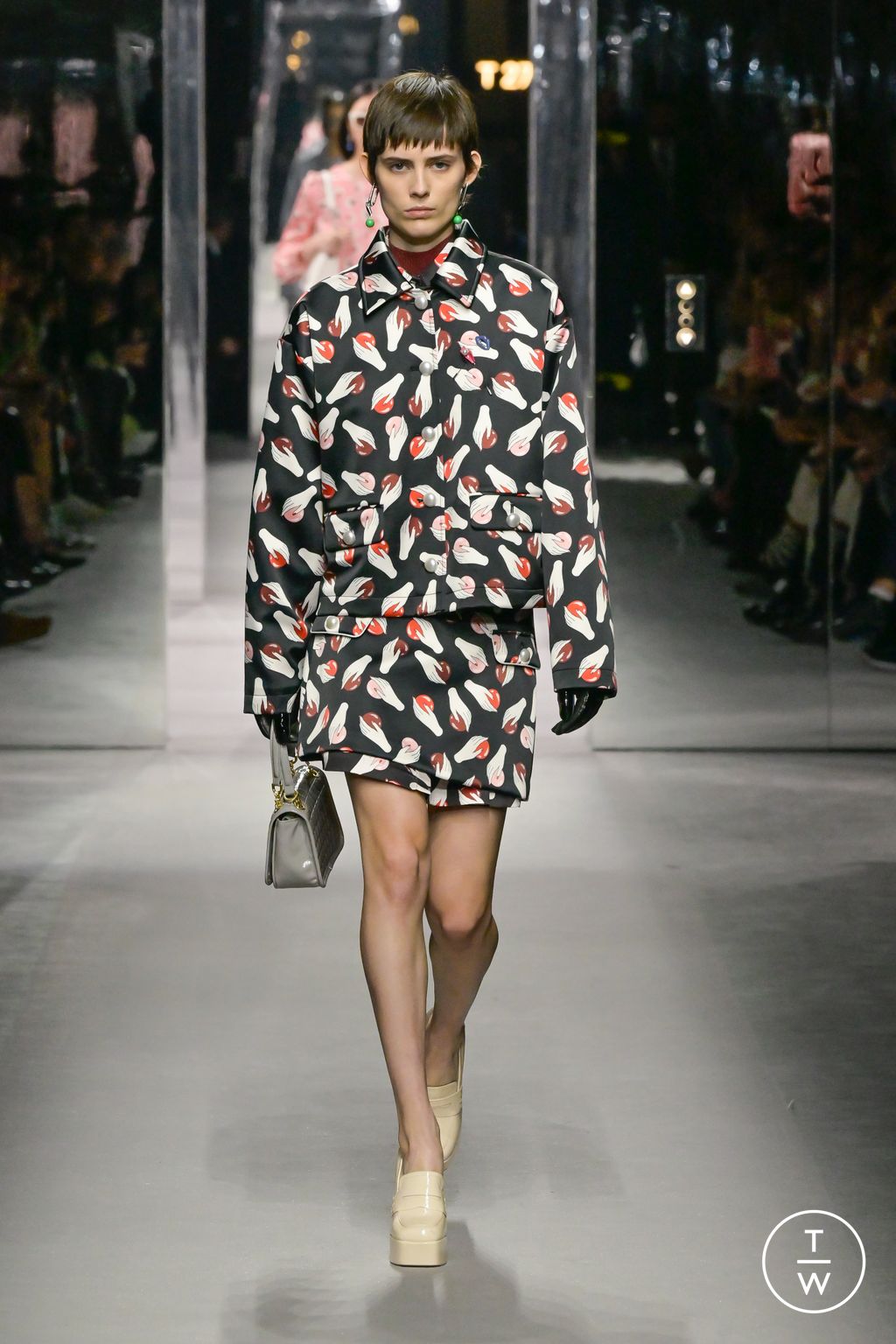 Fashion Week Milan Fall/Winter 2023 look 51 from the BENETTON collection womenswear