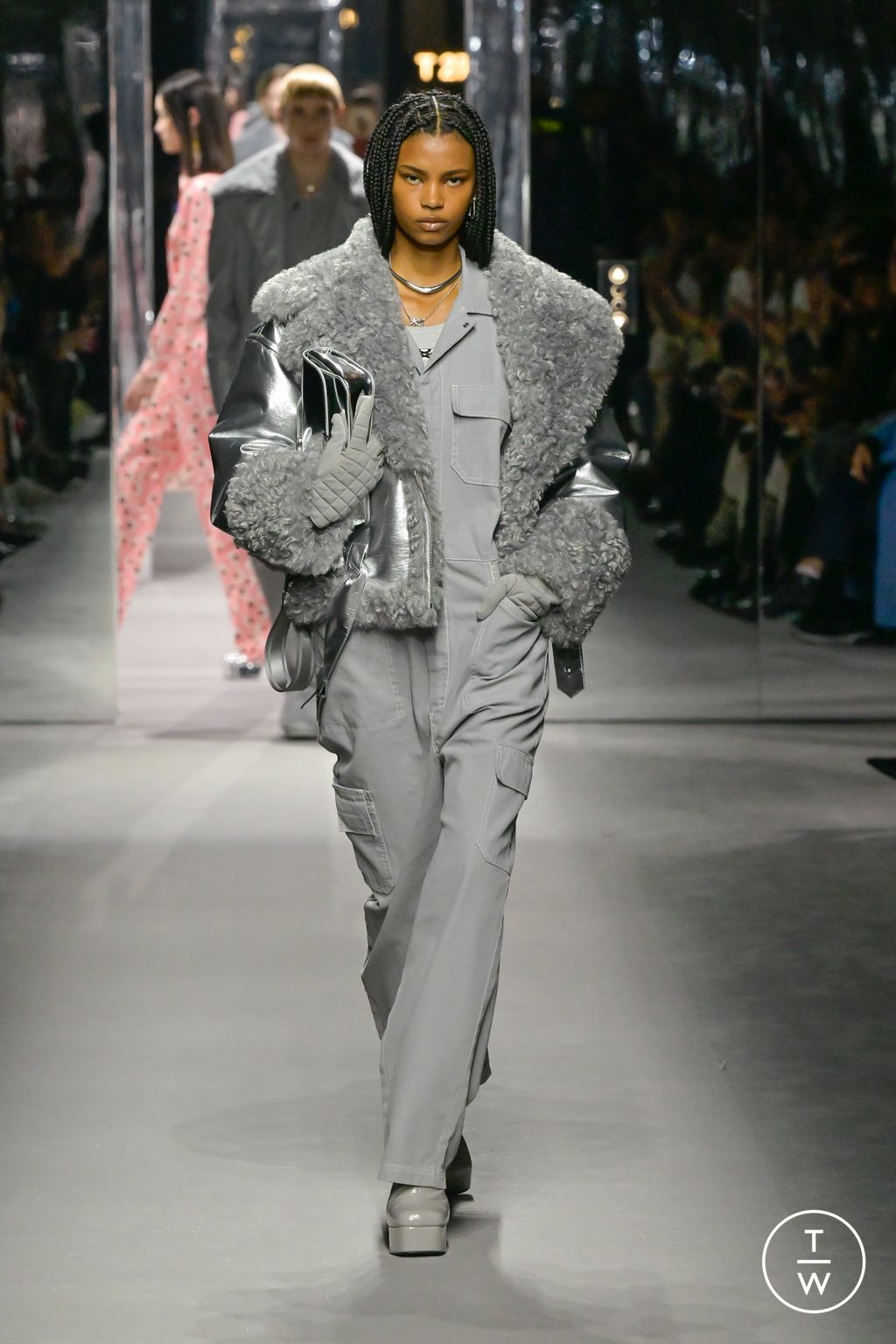 Fashion Week Milan Fall/Winter 2023 look 54 from the BENETTON collection 女装