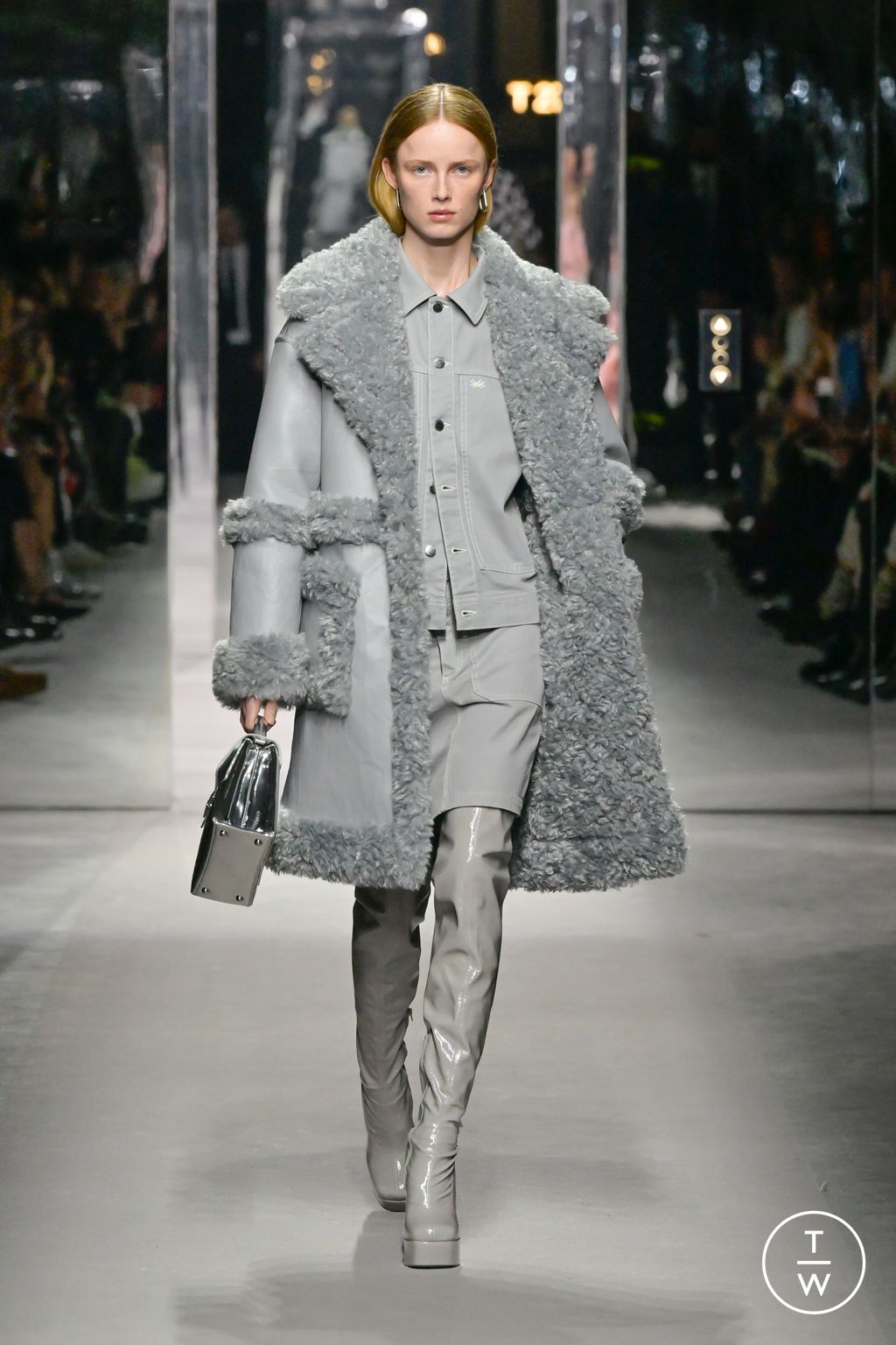 Fashion Week Milan Fall/Winter 2023 look 56 from the BENETTON collection 女装