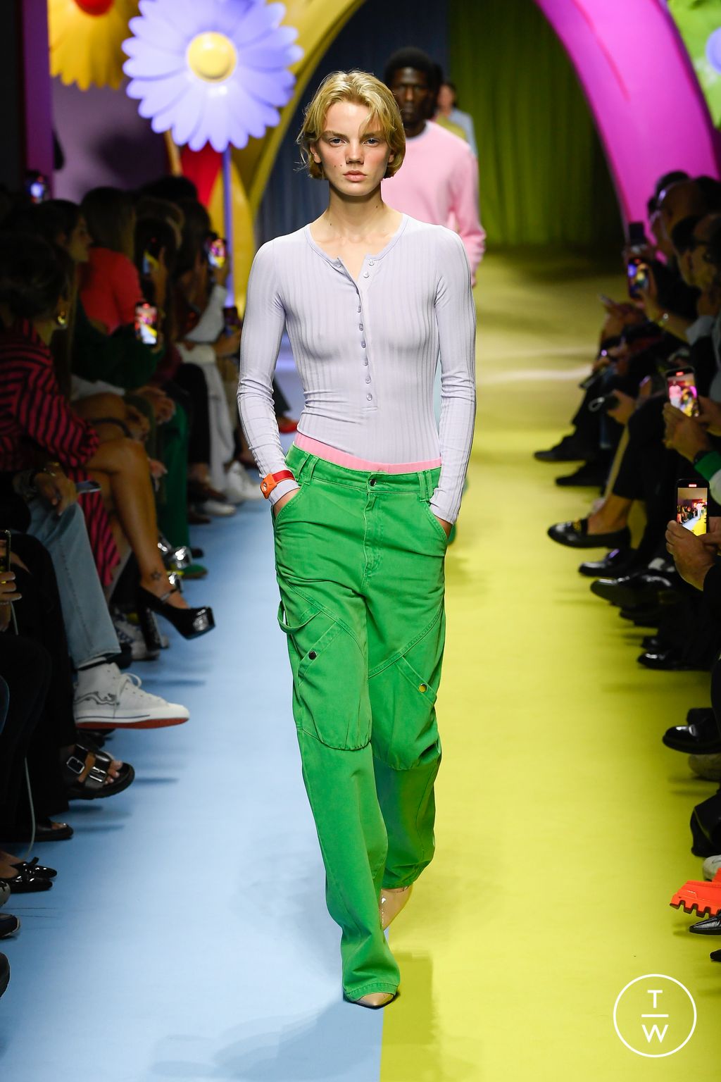 Fashion Week Milan Spring/Summer 2024 look 3 from the BENETTON collection womenswear