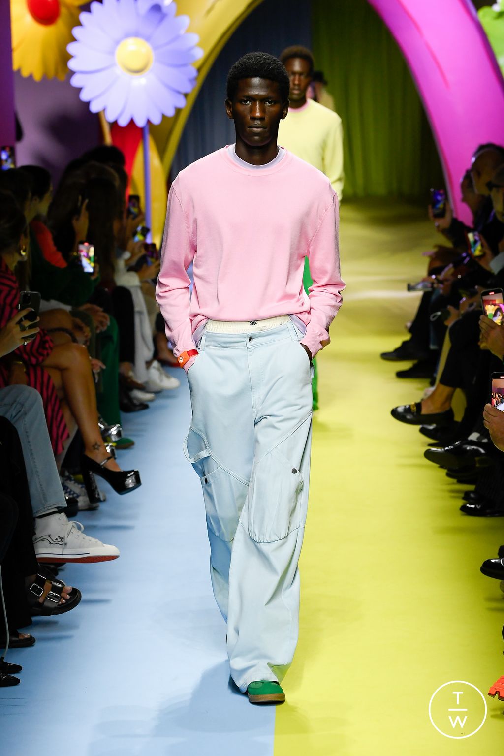 Fashion Week Milan Spring/Summer 2024 look 4 from the BENETTON collection womenswear