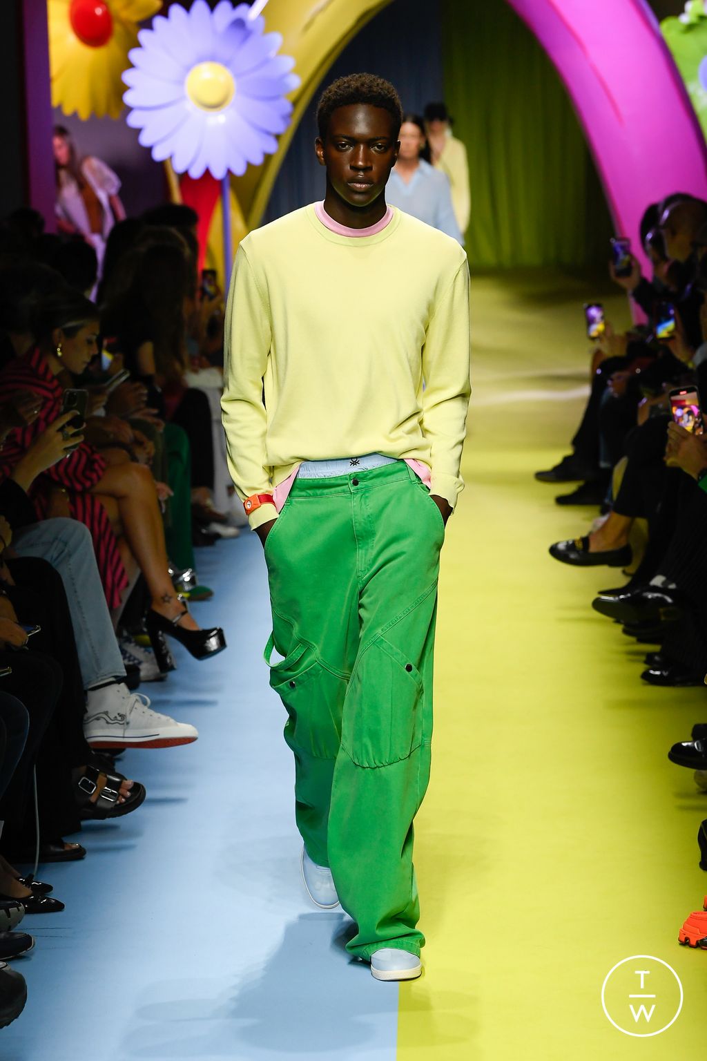 Fashion Week Milan Spring/Summer 2024 look 5 from the BENETTON collection womenswear