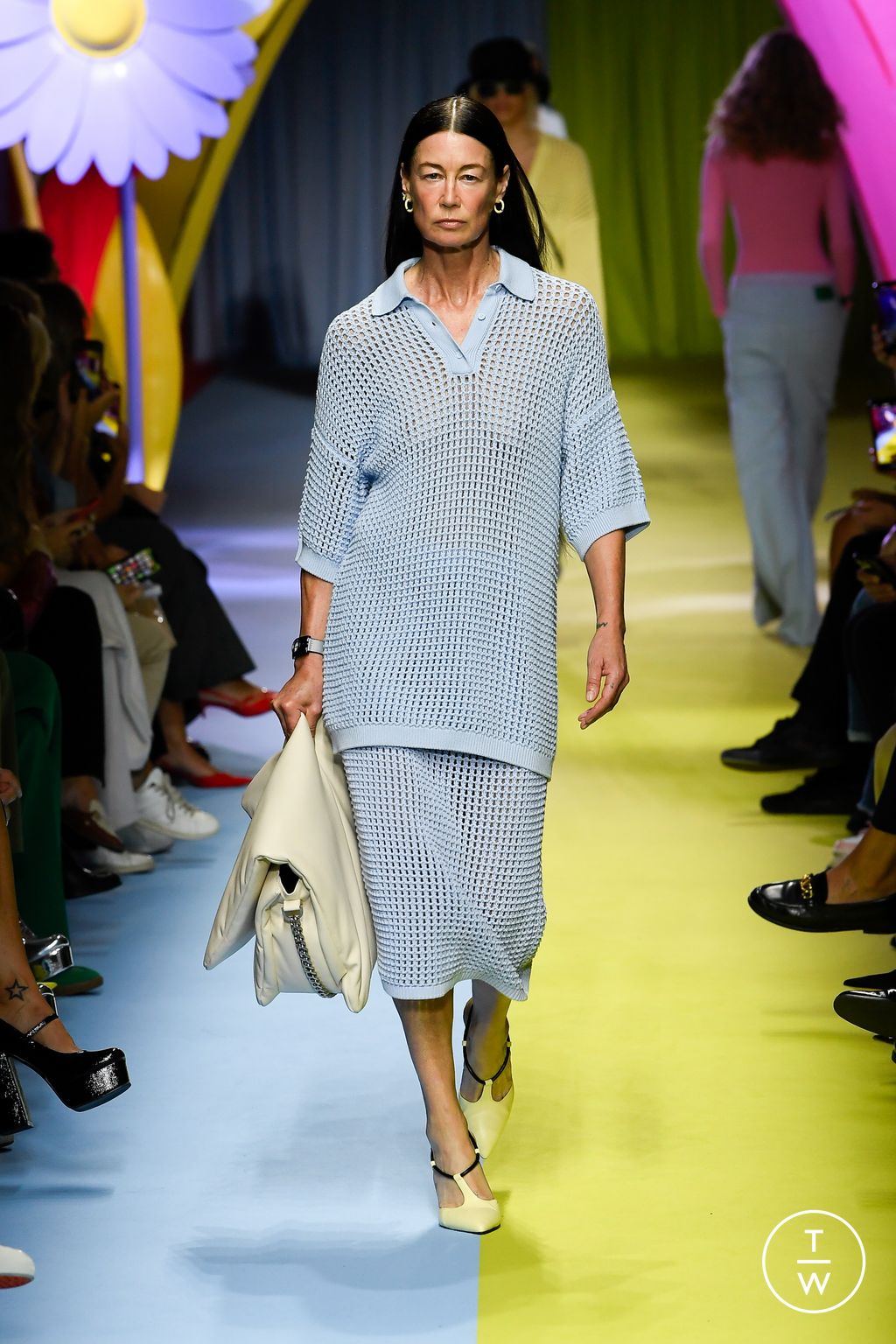 Fashion Week Milan Spring/Summer 2024 look 6 from the BENETTON collection womenswear