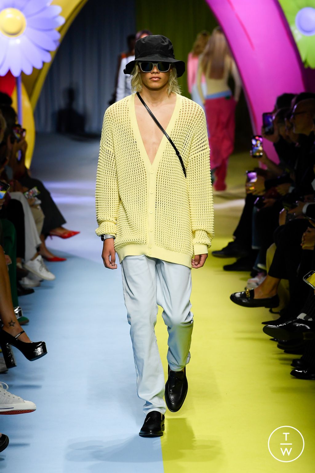 Fashion Week Milan Spring/Summer 2024 look 7 de la collection BENETTON womenswear