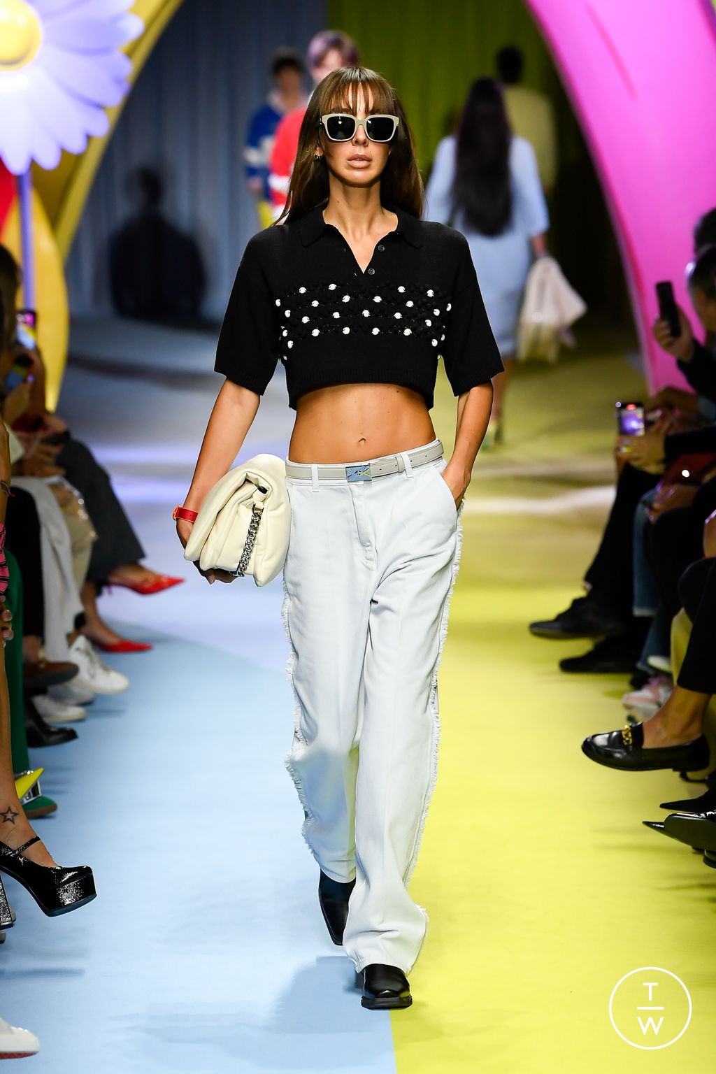 Fashion Week Milan Spring/Summer 2024 look 10 from the BENETTON collection womenswear
