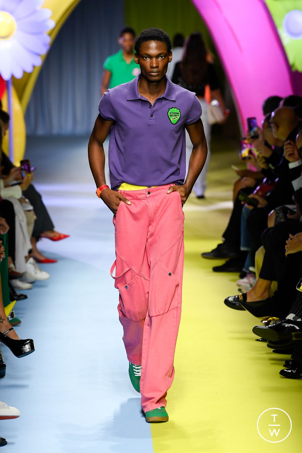 Fashion Week Milan Spring/Summer 2024 look 15 from the BENETTON collection womenswear