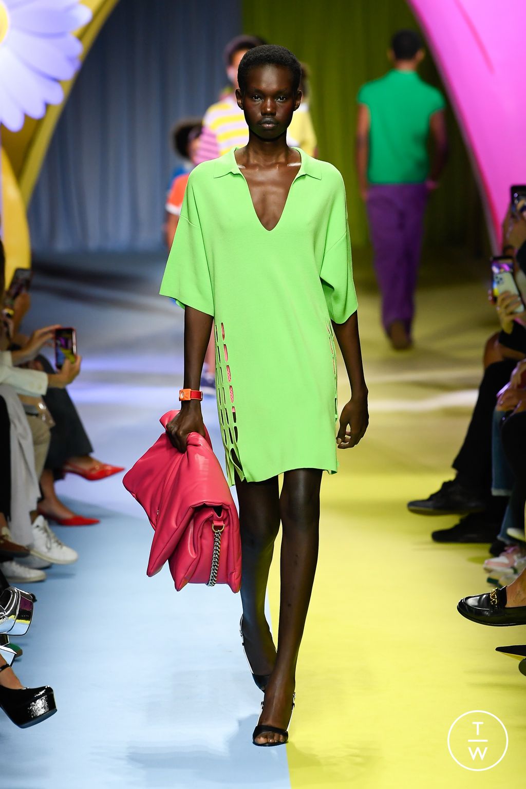 Fashion Week Milan Spring/Summer 2024 look 19 from the BENETTON collection womenswear