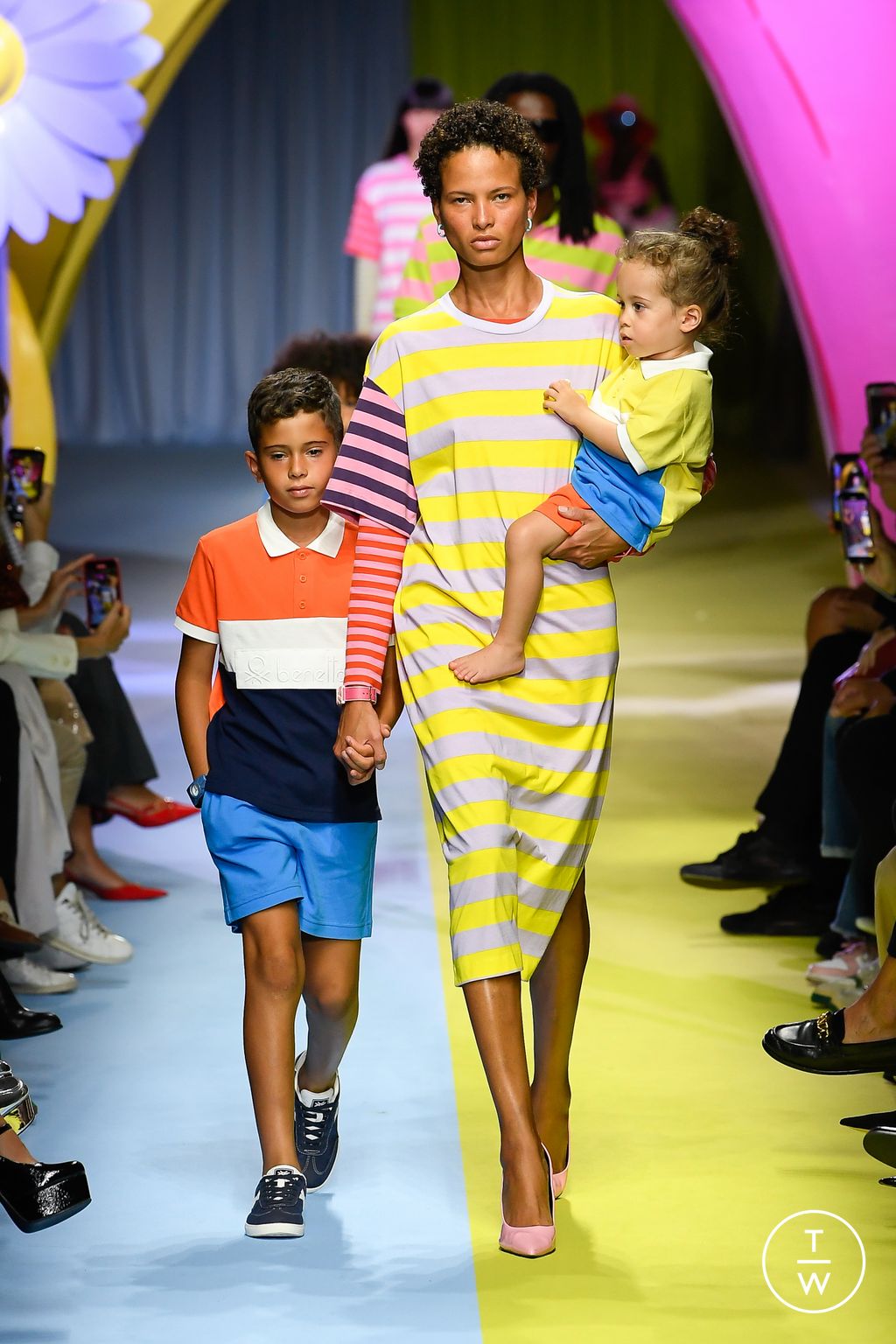 Fashion Week Milan Spring/Summer 2024 look 20 from the BENETTON collection womenswear