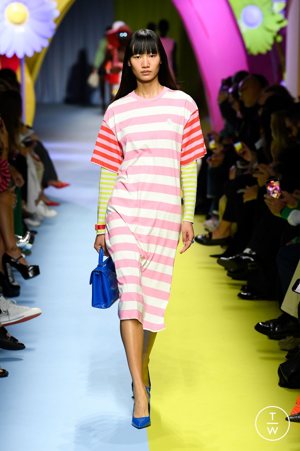 Fashion Week Milan Spring/Summer 2024 look 22 from the BENETTON collection womenswear