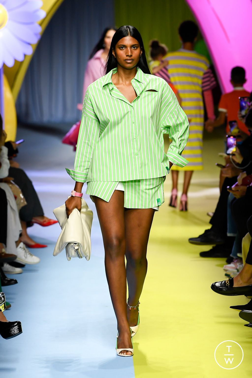 Fashion Week Milan Spring/Summer 2024 look 25 from the BENETTON collection womenswear
