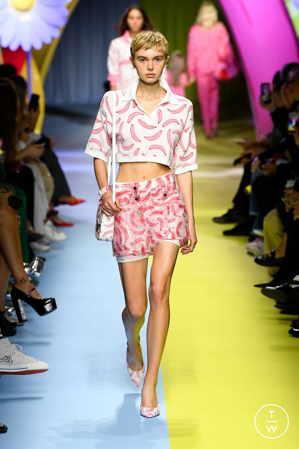 Fashion Week Milan Spring/Summer 2024 look 33 de la collection BENETTON womenswear