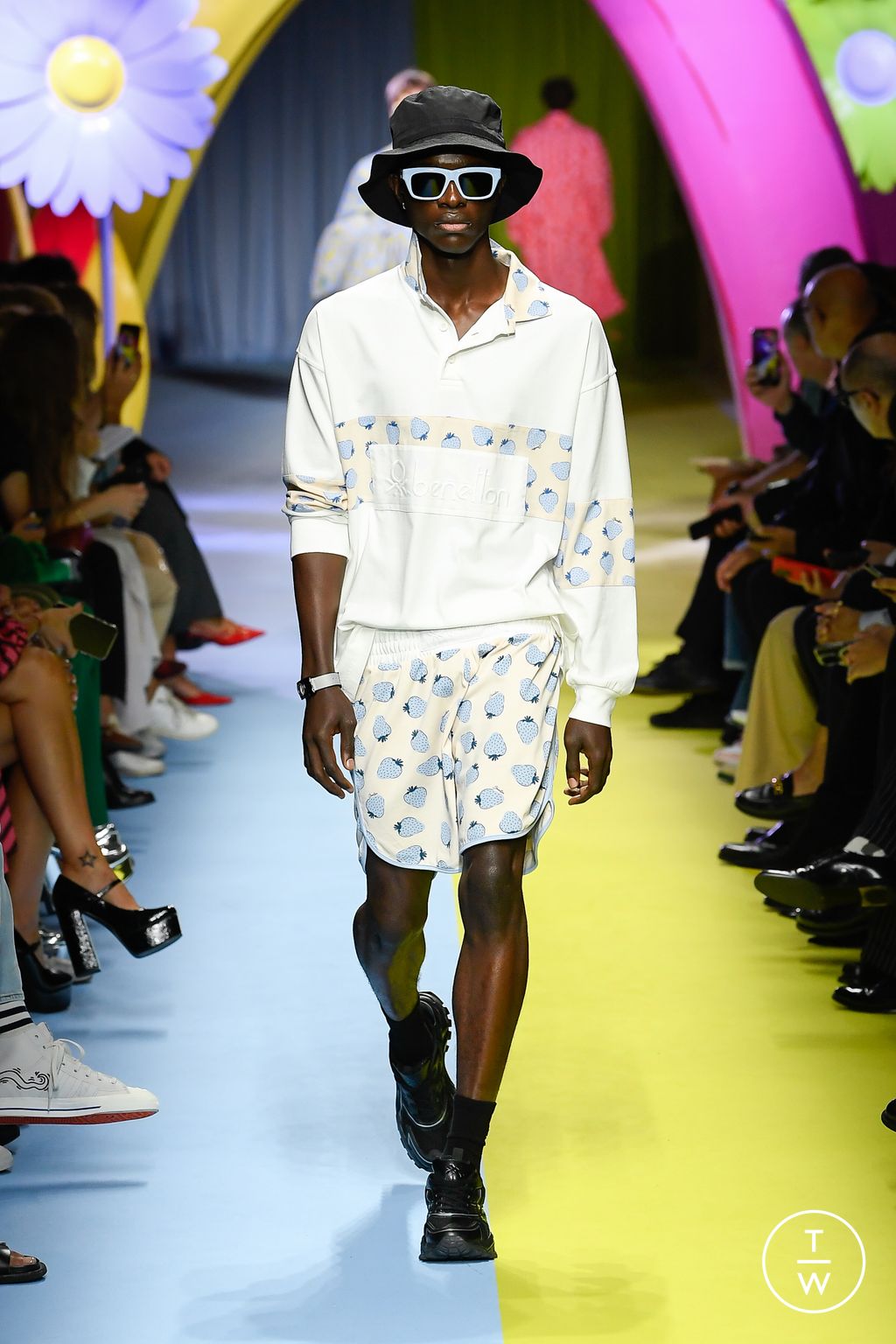 Fashion Week Milan Spring/Summer 2024 look 36 from the BENETTON collection womenswear