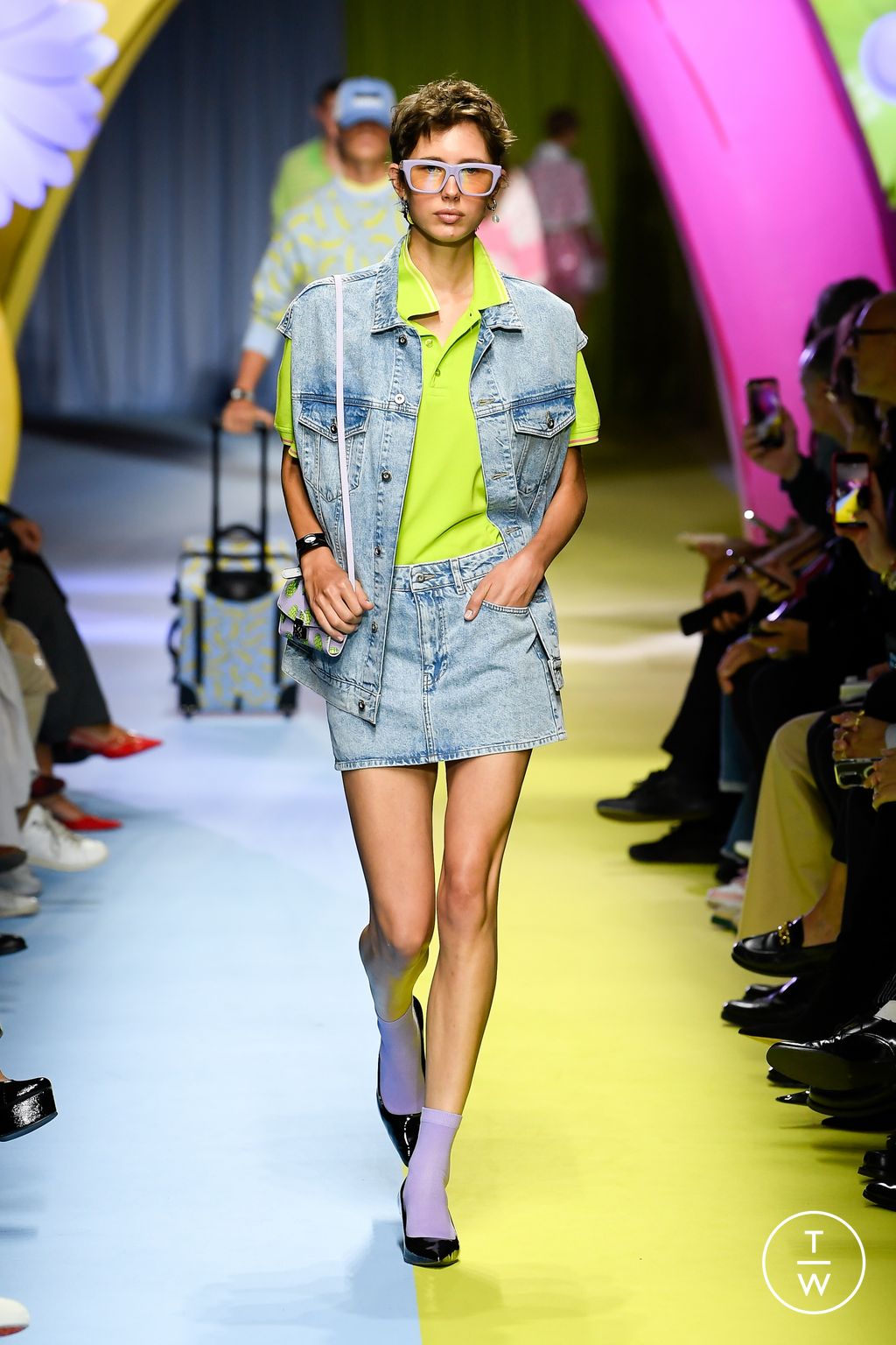 Fashion Week Milan Spring/Summer 2024 look 38 from the BENETTON collection womenswear