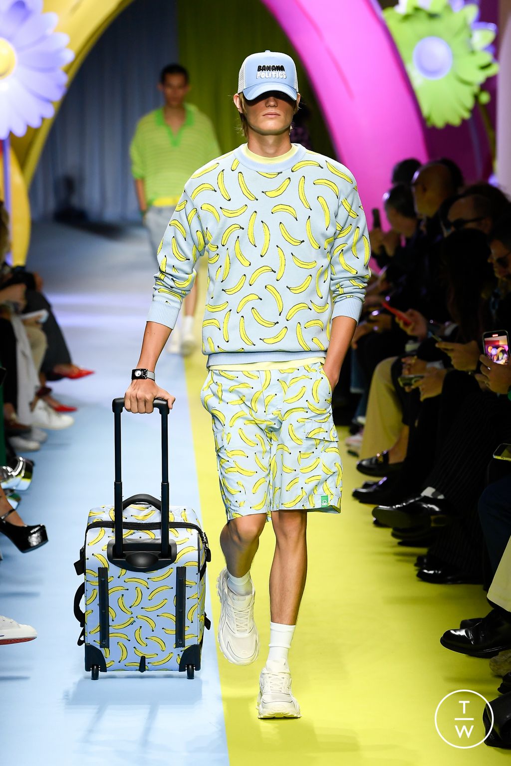 Fashion Week Milan Spring/Summer 2024 look 39 from the BENETTON collection womenswear
